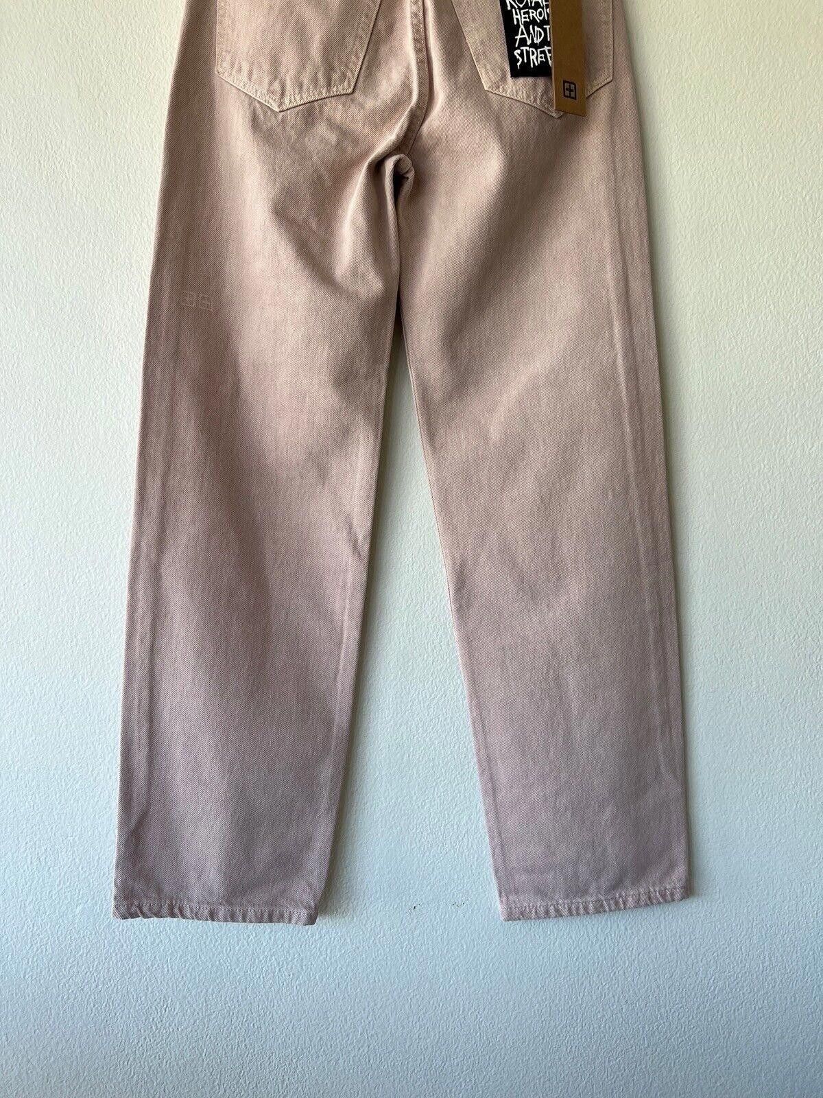 Ksubi new Ksubi womens denim high jean brooklyn pink 23 5 small xs Size 23" - 6 Thumbnail