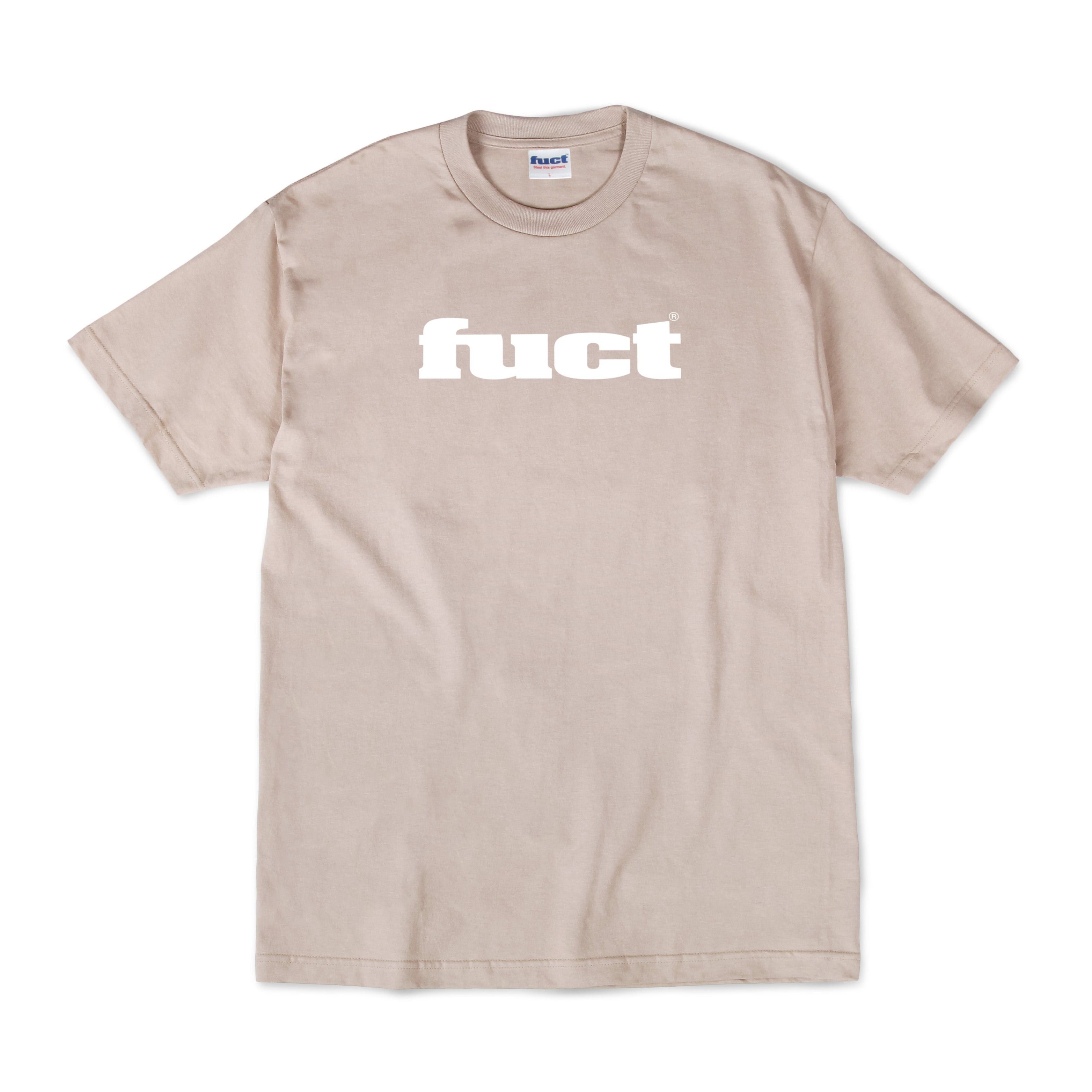 FUCT FUCT - OG LOGO T-SHIRT - Sand Size US M / EU 48-50 / 2 - 1 Thumbnail