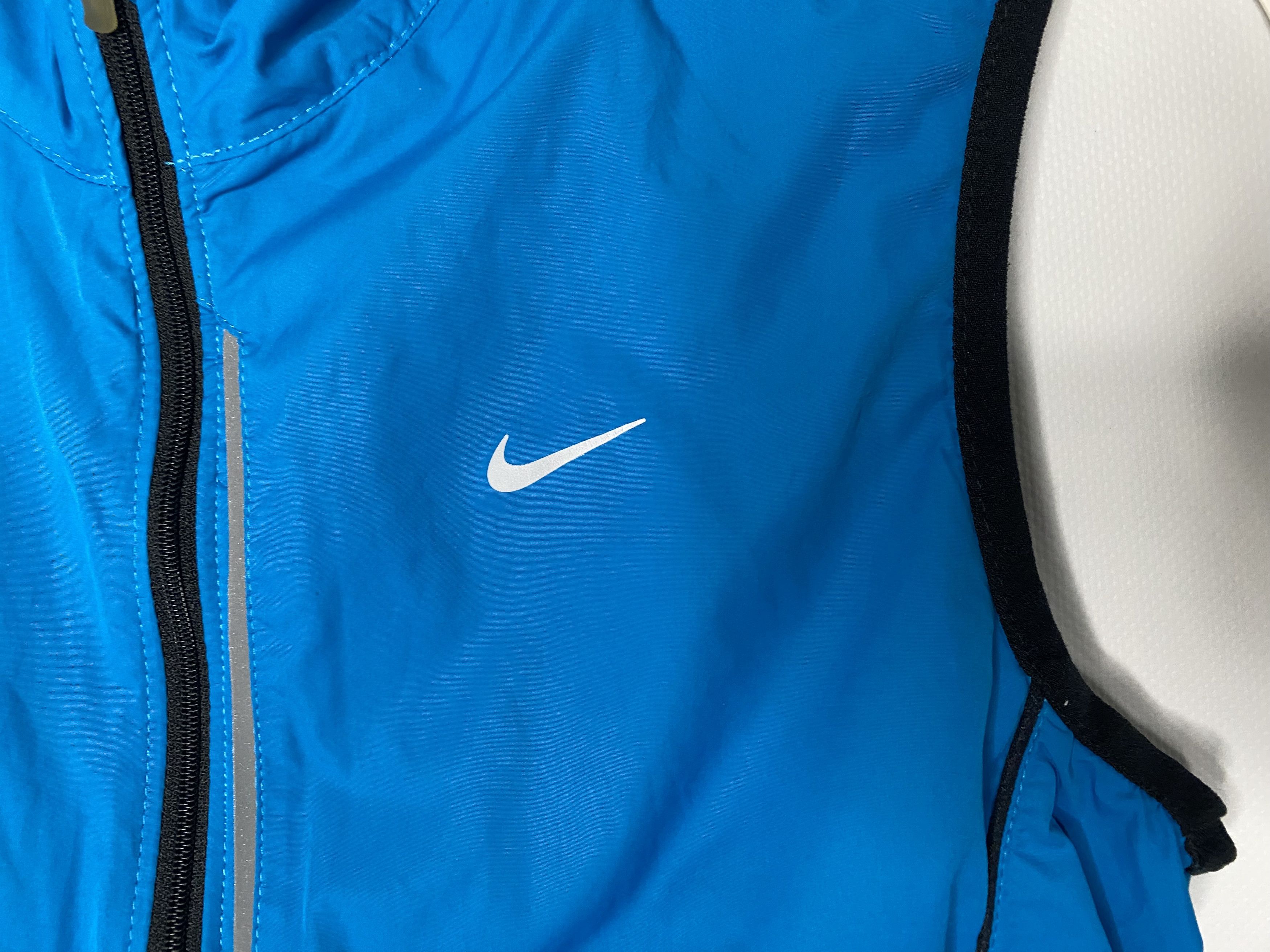 Nike × Ronning NIKE VEST WOMEN BLUE RUNNING SLEEVELESS JACKET SIZE S Size S / US 4 / IT 40 - 4 Thumbnail