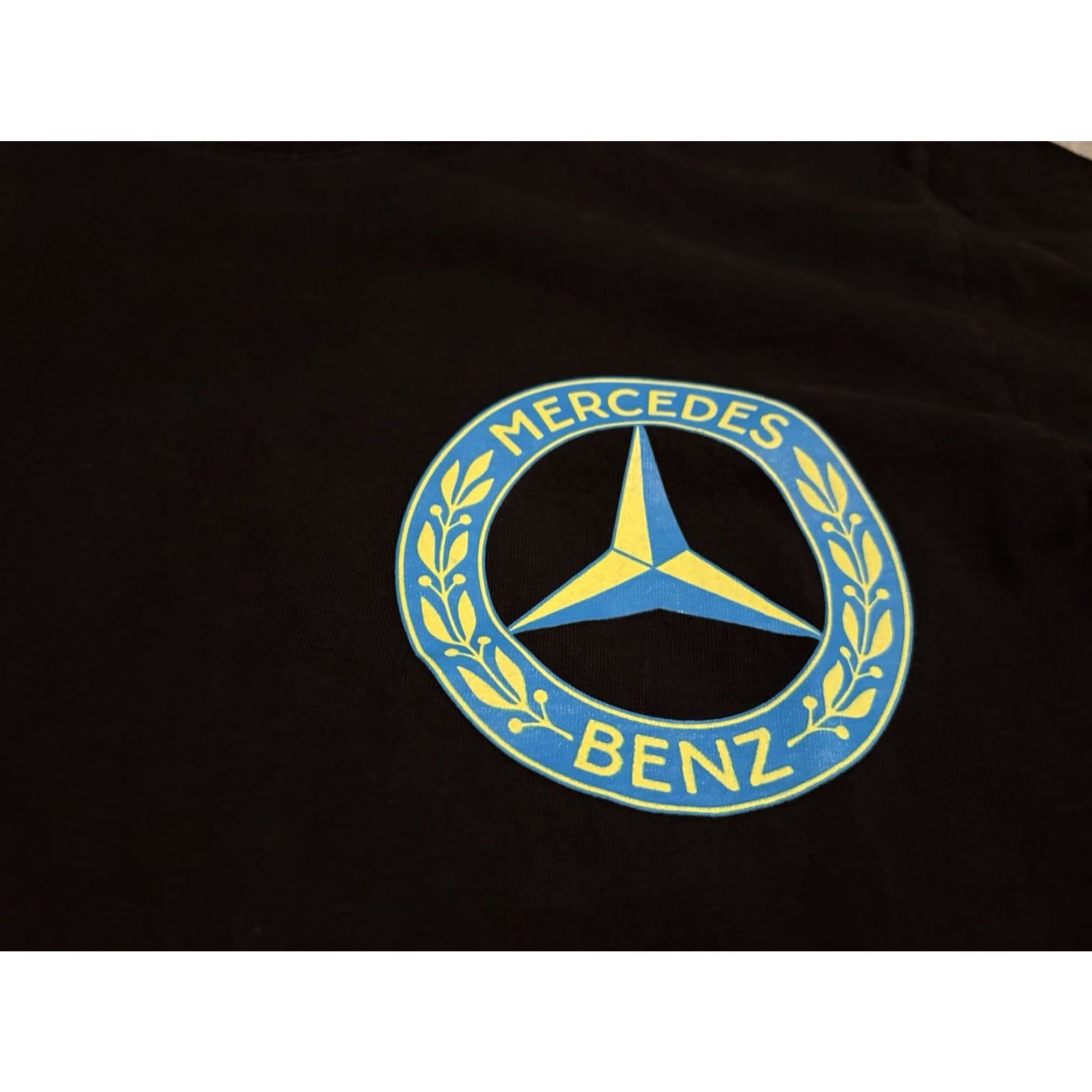 AWGE AWGE Mercedes Benz ASAP Rocky Long Sleeve Crew Neck Tee Shirt Mens Small Black Cotton United States Made in USA Size US S / EU 44-46 / 1 - 4 Thumbnail