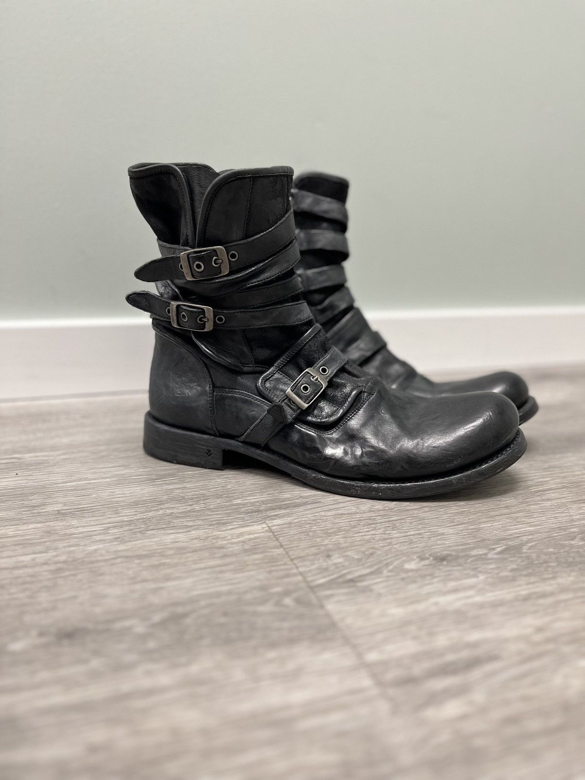 John Varvatos Engineer Triple buckle Boot. 11.5 Size US 11.5 / EU 44-45 - 10 Thumbnail