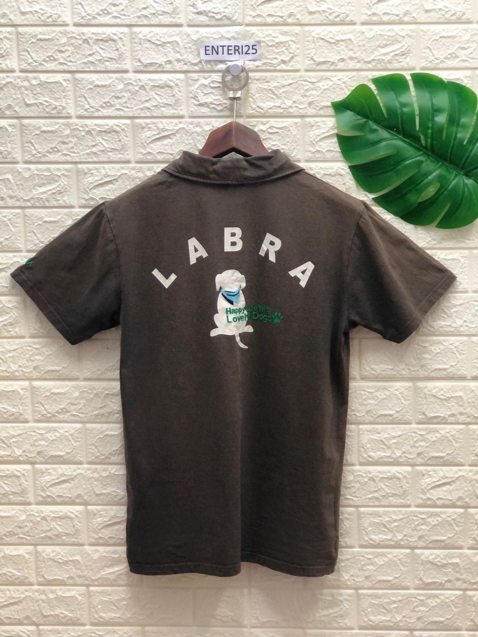 American Apparel Rare USA Japan LABRA POP Dog Animal polo Size US M / EU 48-50 / 2 - 1 Thumbnail