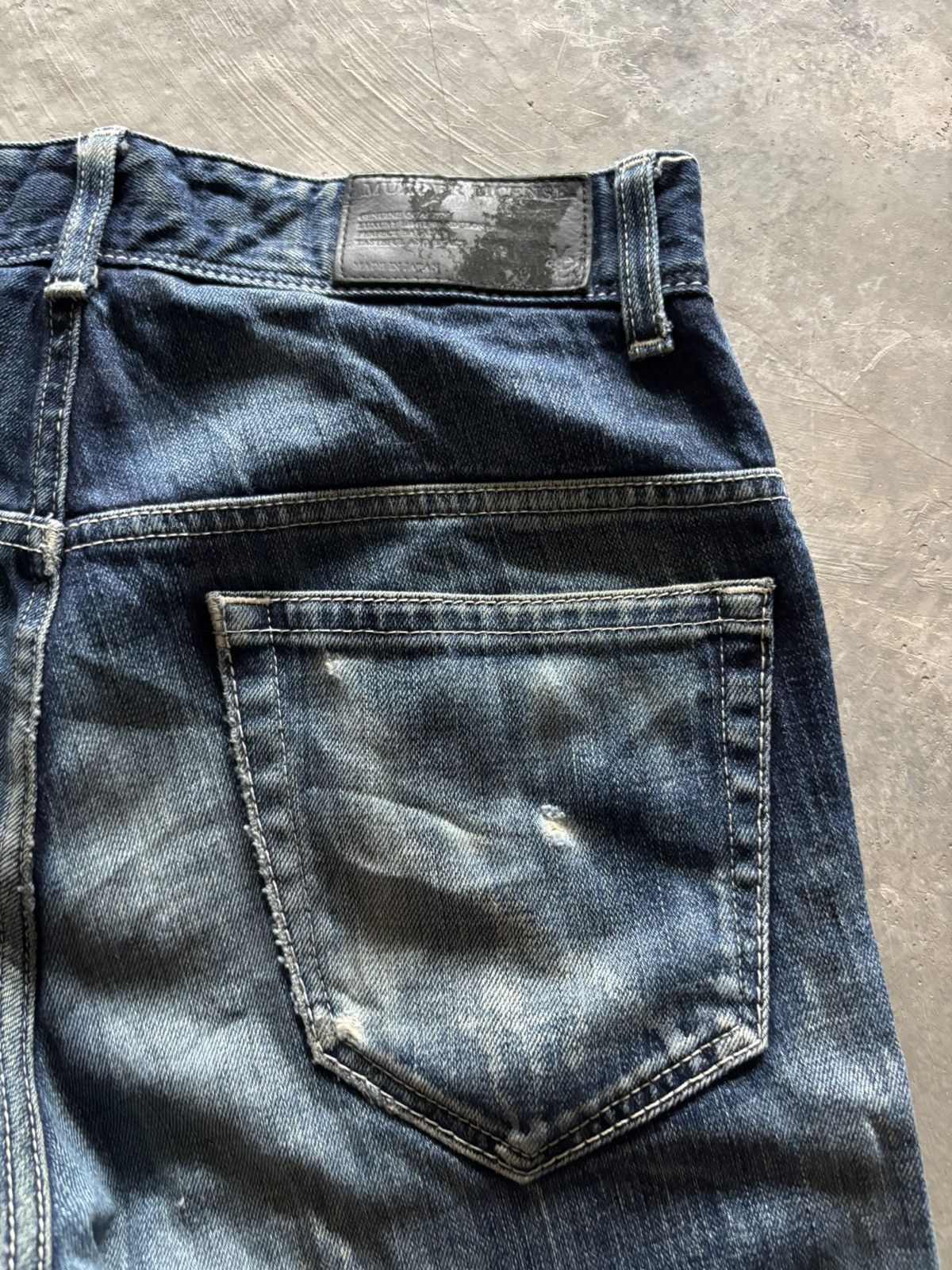 Murder License MURDER LICENSE skinny slim japanese distressed whiskered Size US 29 - 15 Thumbnail