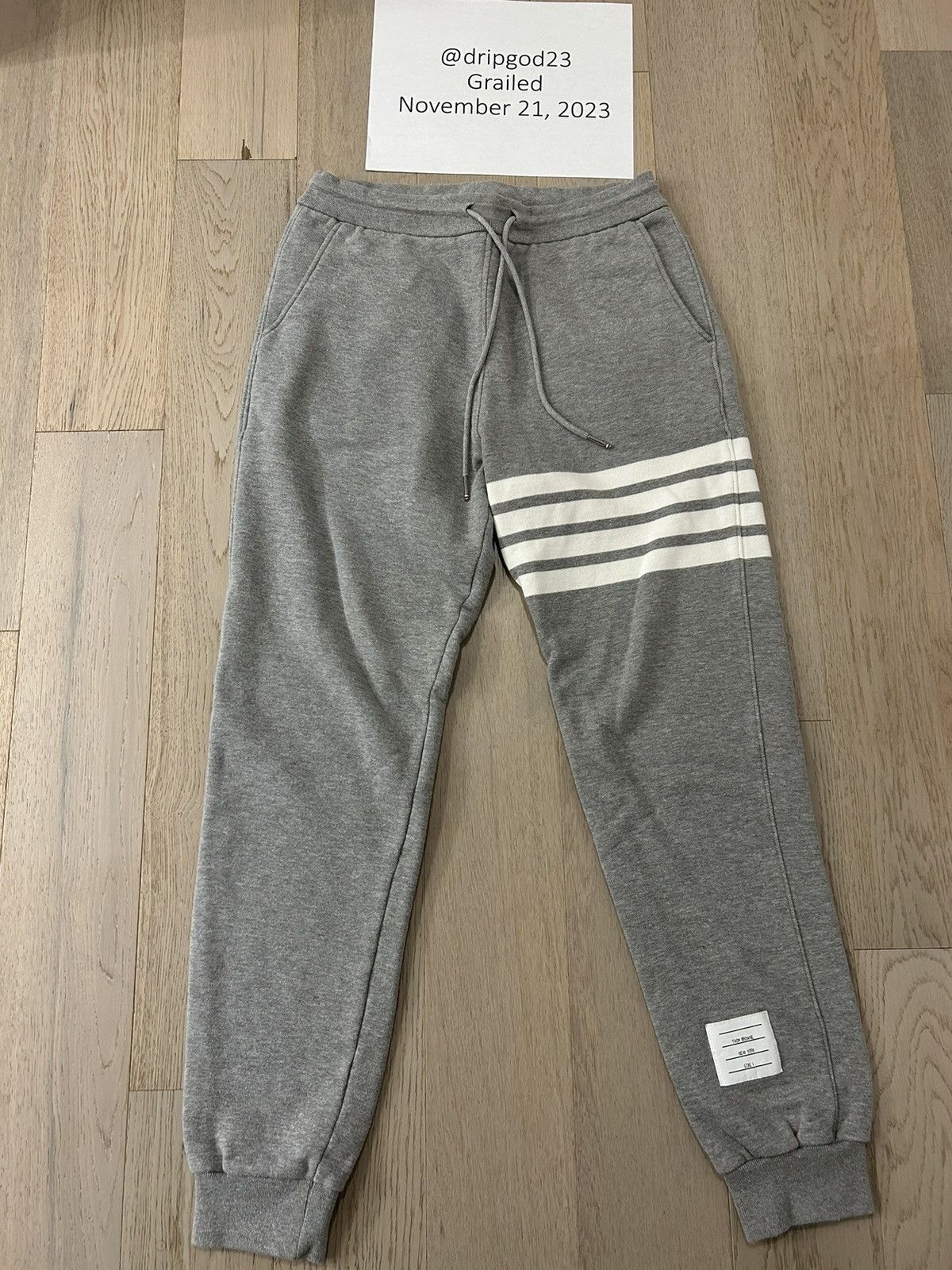 Thom Browne 4 Bar Sweatpants