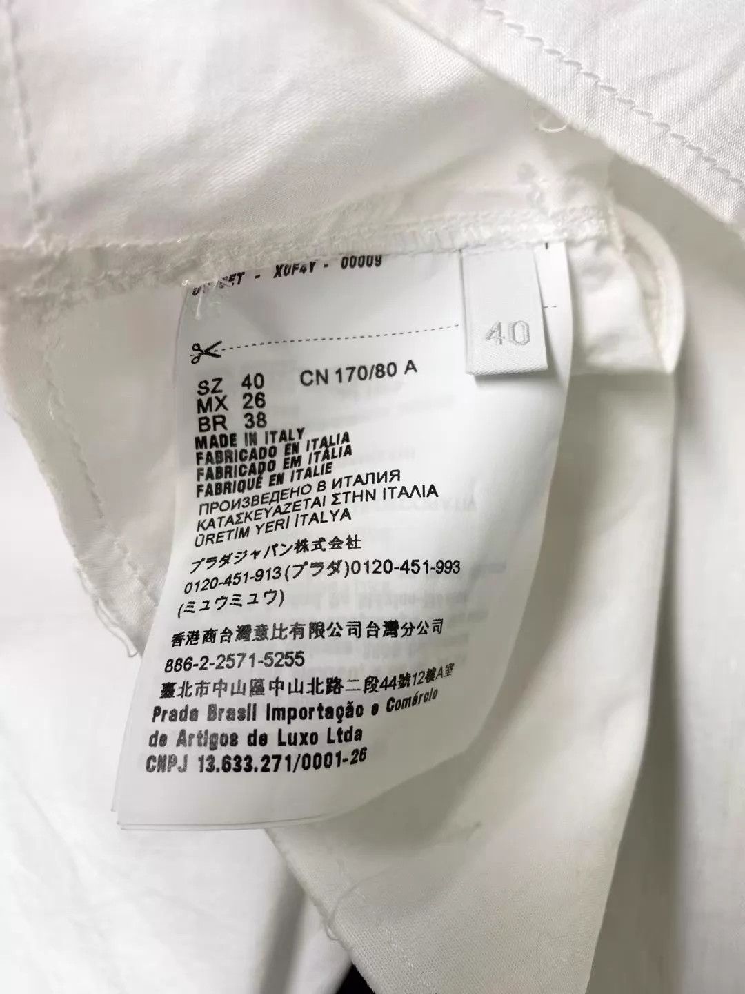 Miu Miu MIU MIU Doll Collar Star Long-Sleeve Shirt NWT40 Size S / US 4 / IT 40 - 5 Thumbnail