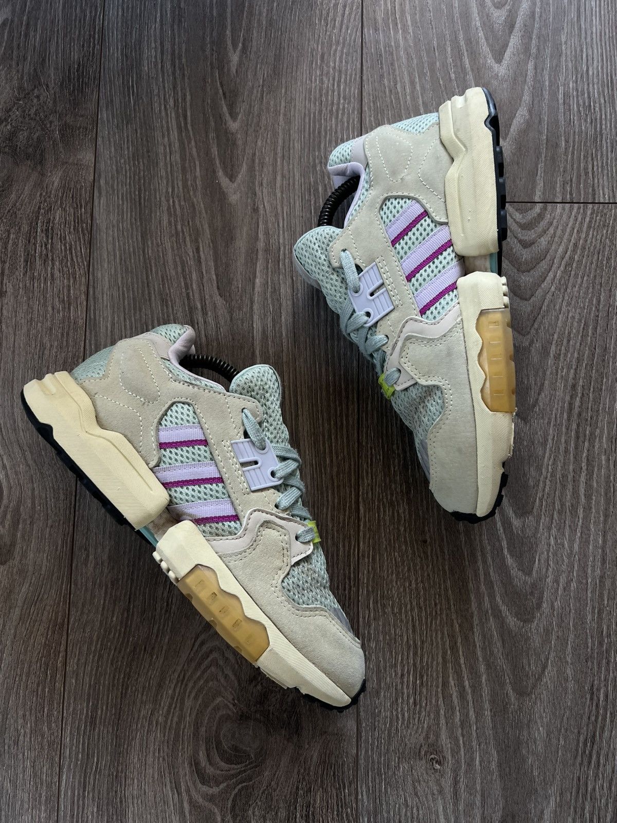 Adidas ZX Torsion Green Tint /Dash Avant Garde Y2K Sneakers