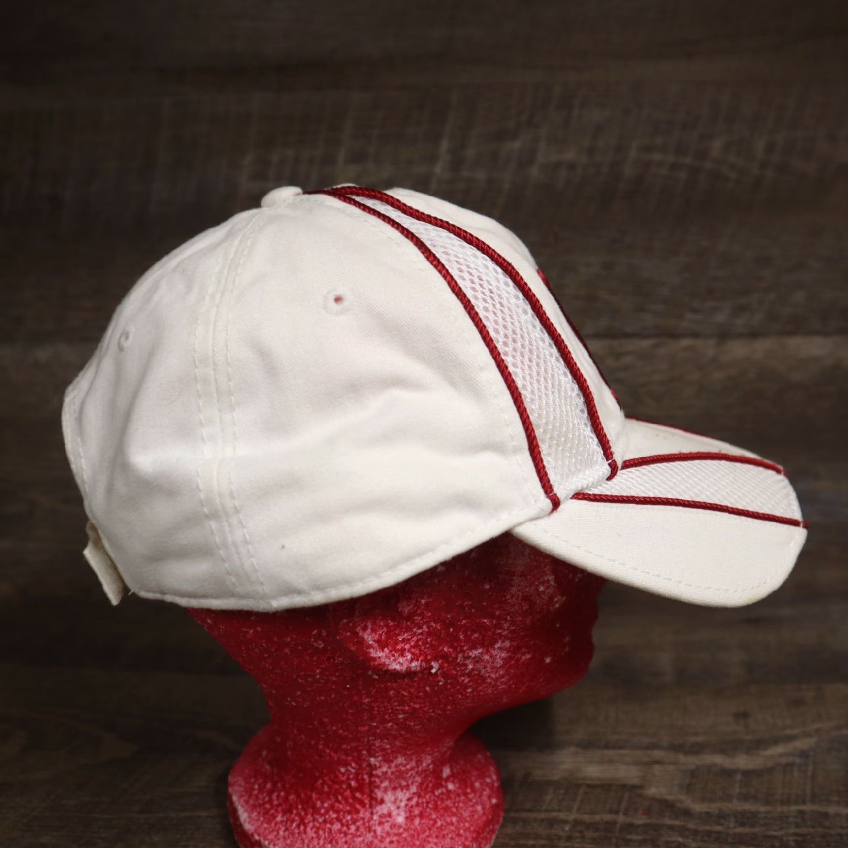 Vintage VINTAGE Hersheys Park Chocolate Hat Cap Strapback White Adult Adjustable Hat Mens White 80s 90s Classic Logo Universal University Retro Size US M / EU 48-50 / 2 - 3 Thumbnail