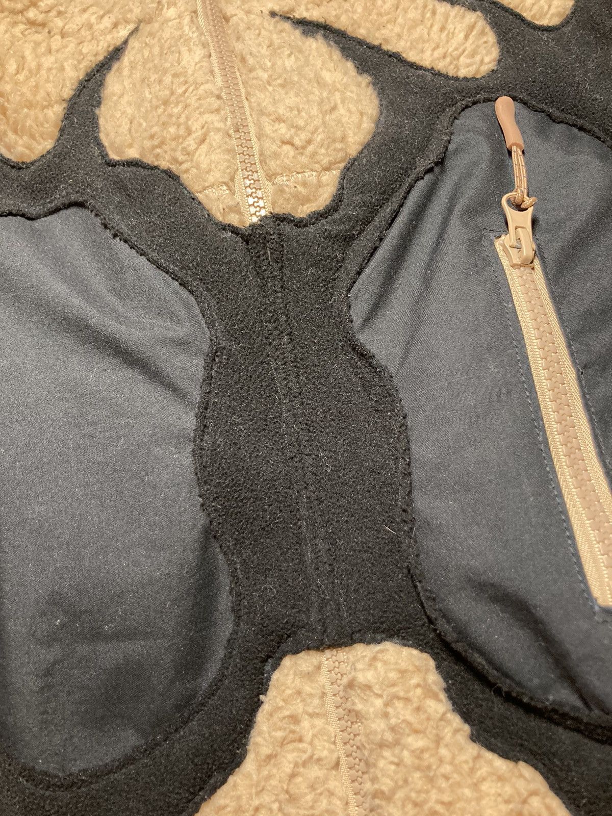 Nike × Vintage ⛩️Nike jacket sweatshirt custom sherpa fleece vintage y2k⛩️eye Size US L / EU 52-54 / 3 - 8 Thumbnail
