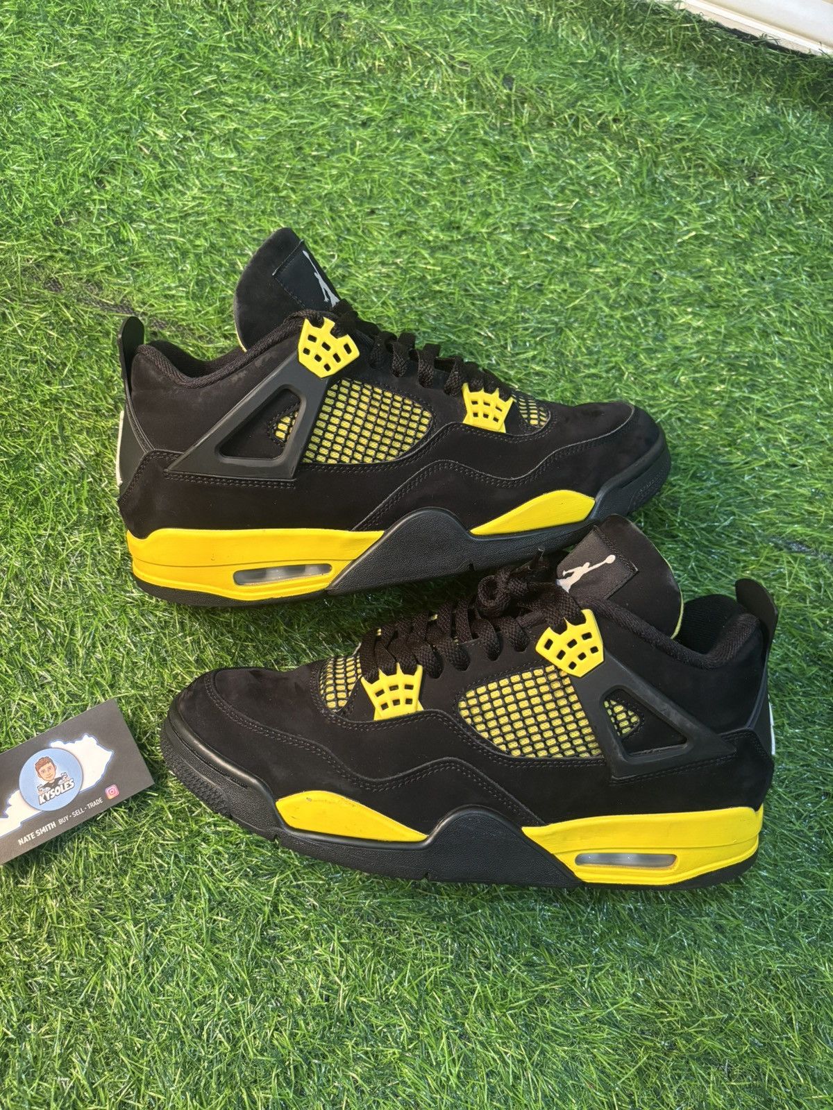 Jordan Brand Jordan 4 yellow thunder Size US 10.5 / EU 43-44 - 1 Thumbnail