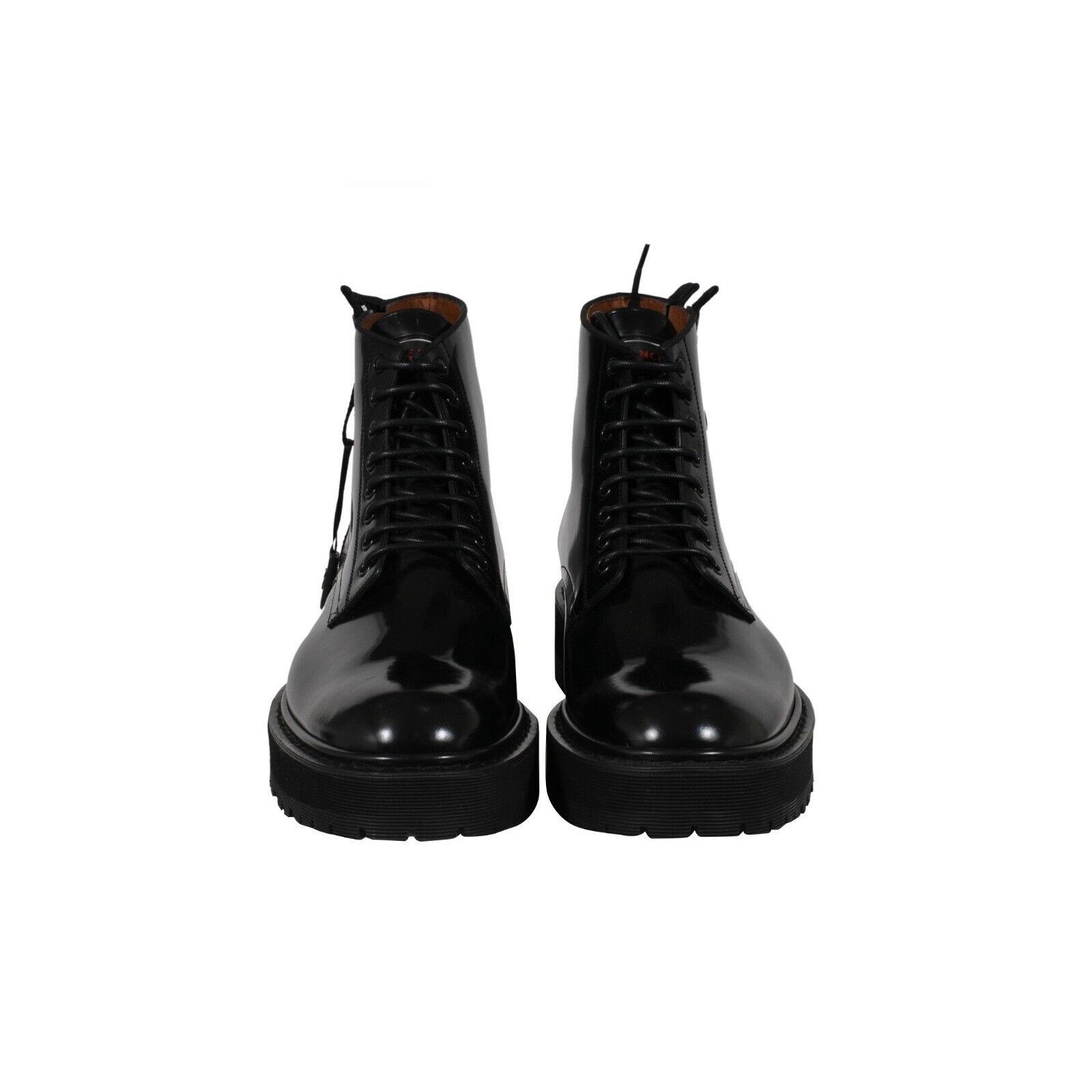 Givenchy Combat Boots Black Leather Side Zip Size US 11 / EU 44 - 2 Thumbnail