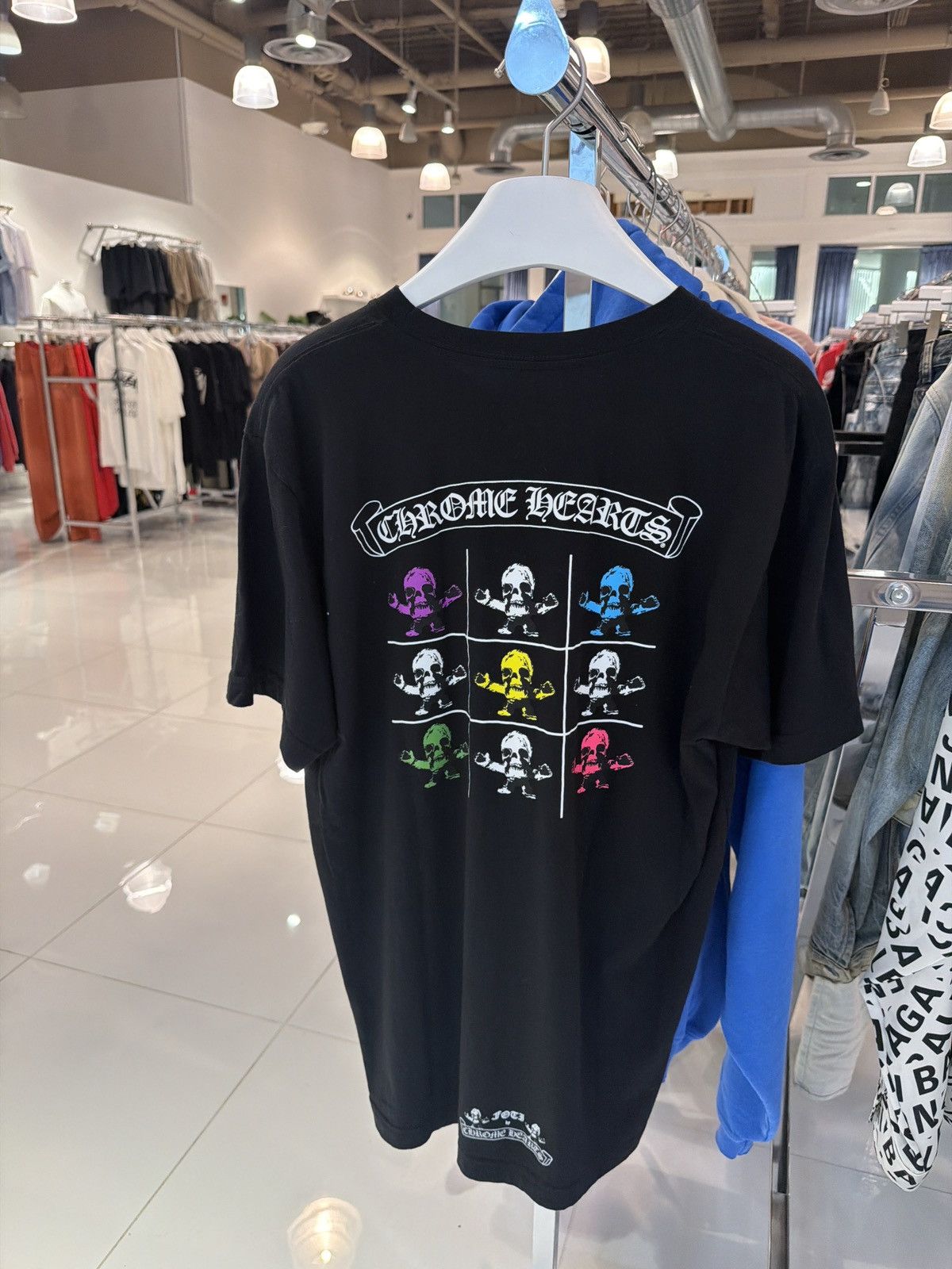 Chrome Hearts Chrome Hearts Foti Tik Tak Black Tee Size US L / EU 52-54 / 3 - 1 Thumbnail