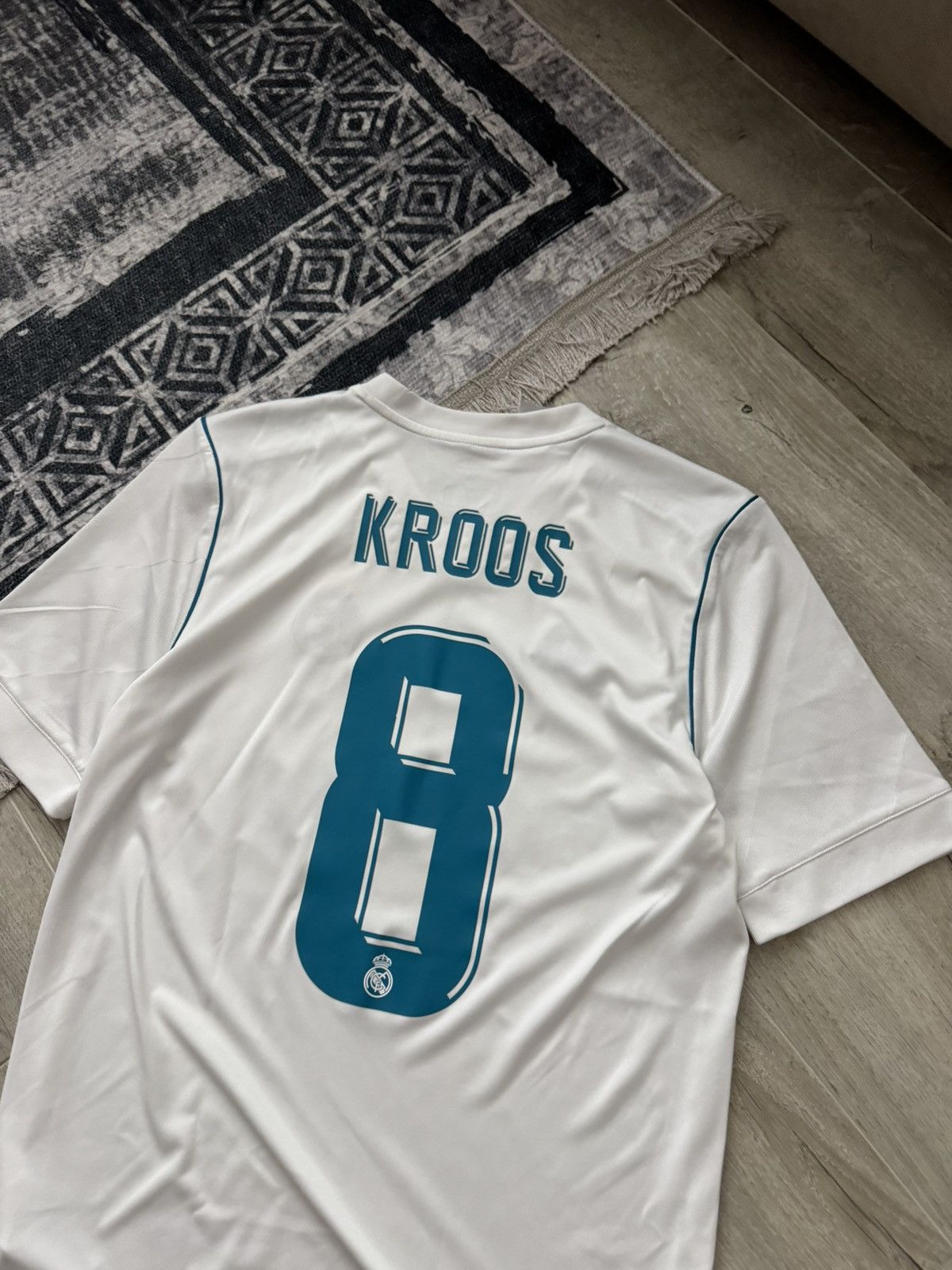 Adidas Real Madrid Toni Kroos 2017 2018 Home Jersey