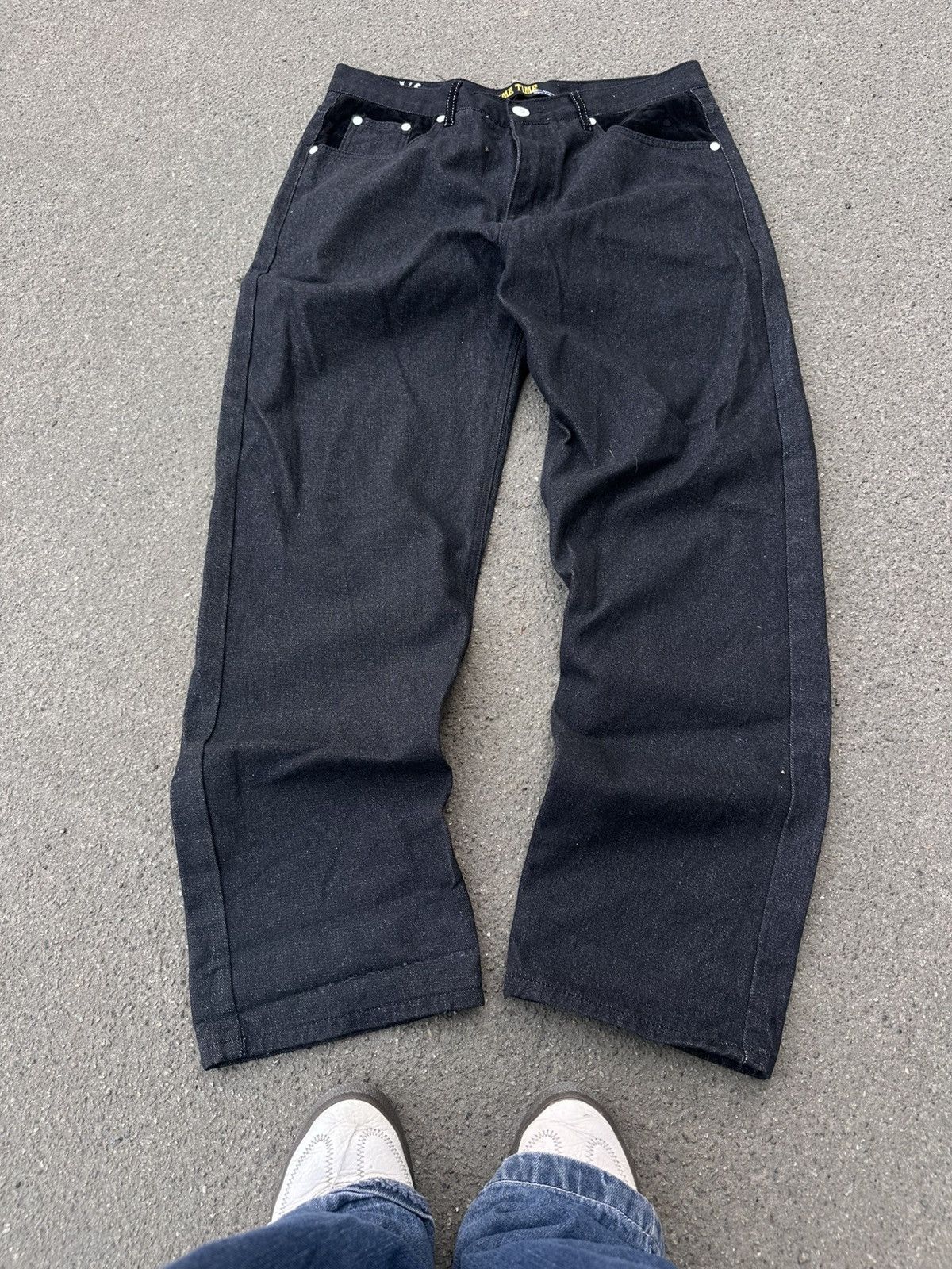 Japanese Brand Baggy Hip Hop Rap Japanese Jeans Size US 36 / EU 52 - 4 Thumbnail