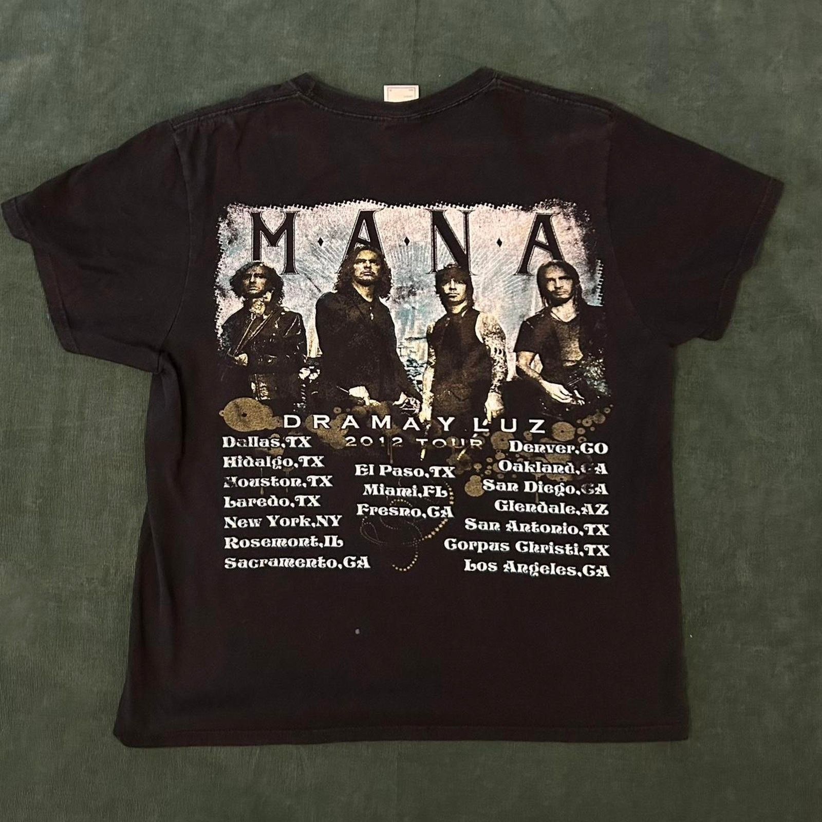 Other Mana 2012 concert tee Size US M / EU 48-50 / 2 - 4 Thumbnail