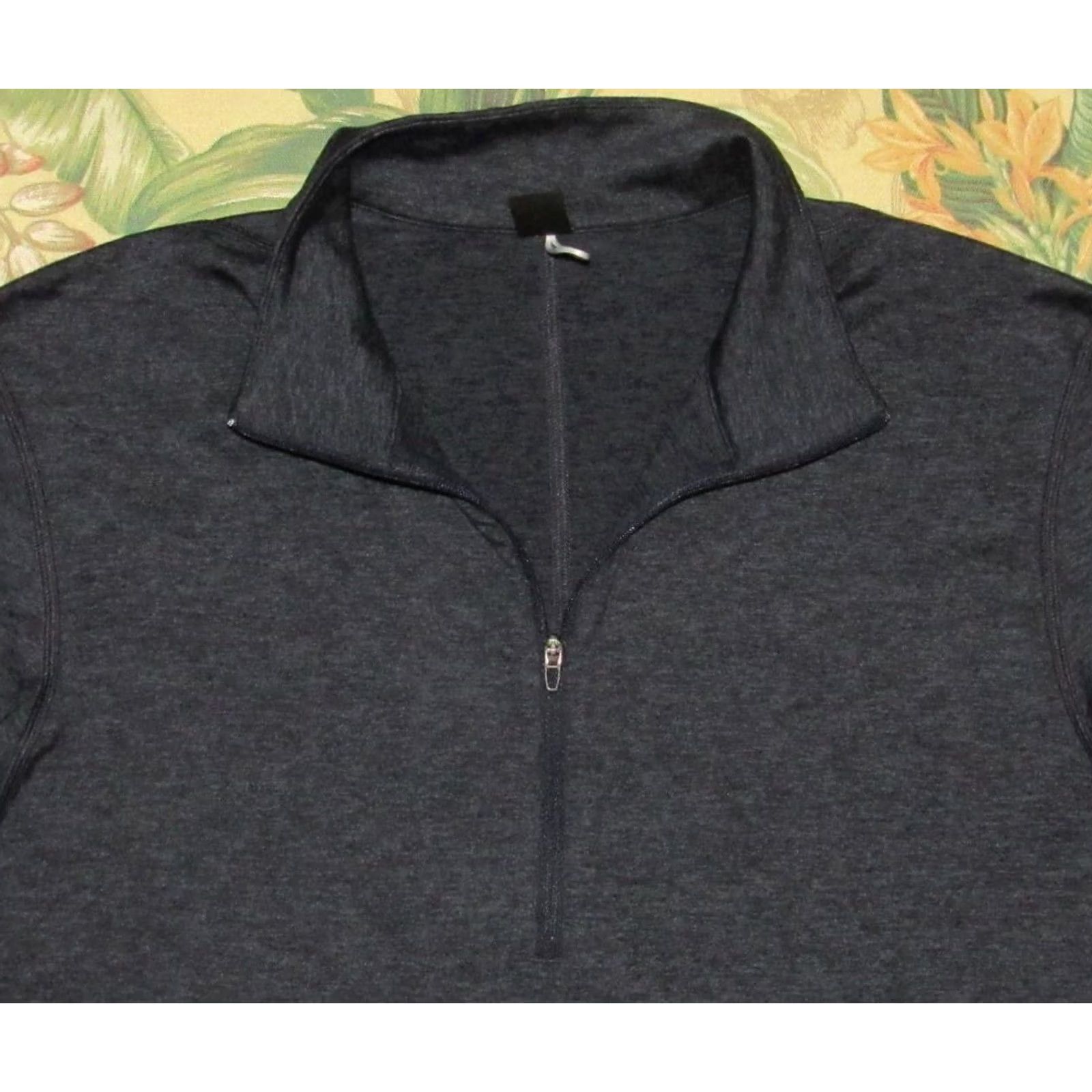 Lululemon LULULEMON Indigo Blue 1/4 Zip Sweater Medium Shirt Men M Blue 90s" Size US M / EU 48-50 / 2 - 2 Thumbnail