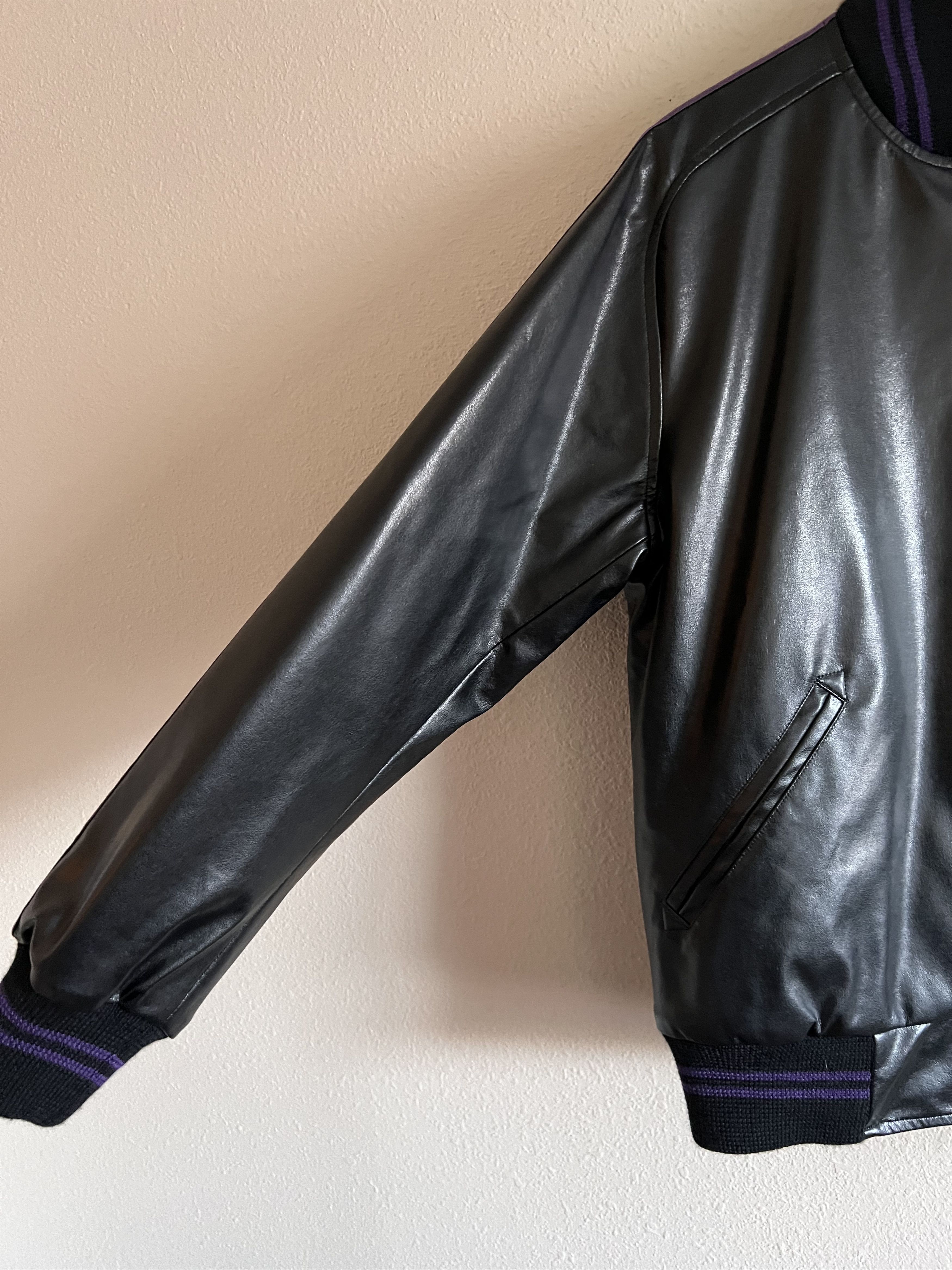 Needles Needles Award Faux Leather Jacket Size US M / EU 48-50 / 2 - 4 Thumbnail
