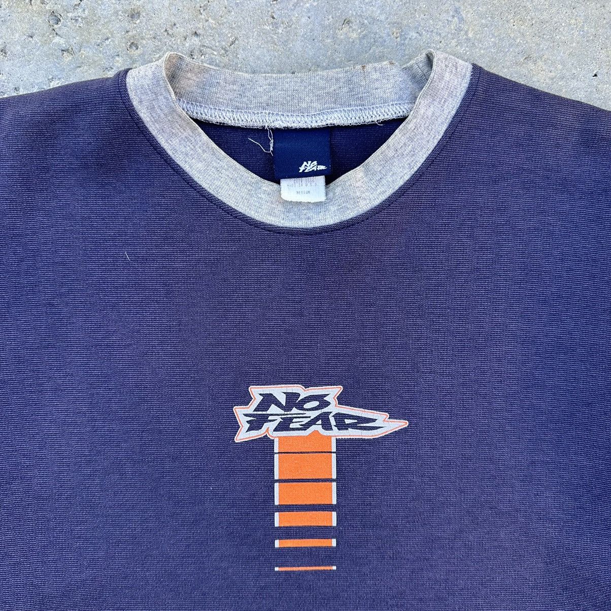 No Fear VTG 2000’s Y2K No Fear Two Tone Center Logo Graphic Shirt Size US M / EU 48-50 / 2 - 2 Thumbnail
