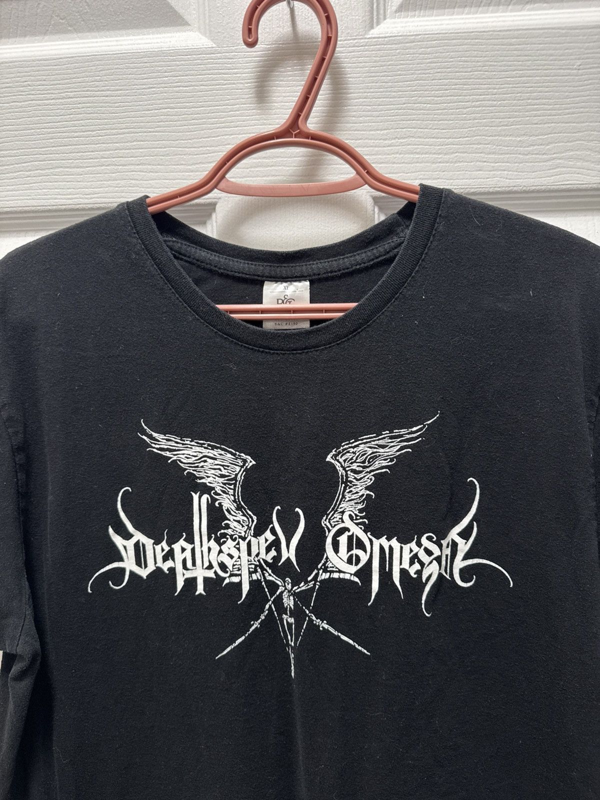 Band Tees B&C Deafheaven Gospel Vintage Metal Band Logo Shirt Skeleton Size US XL / EU 56 / 4 - 2 Thumbnail