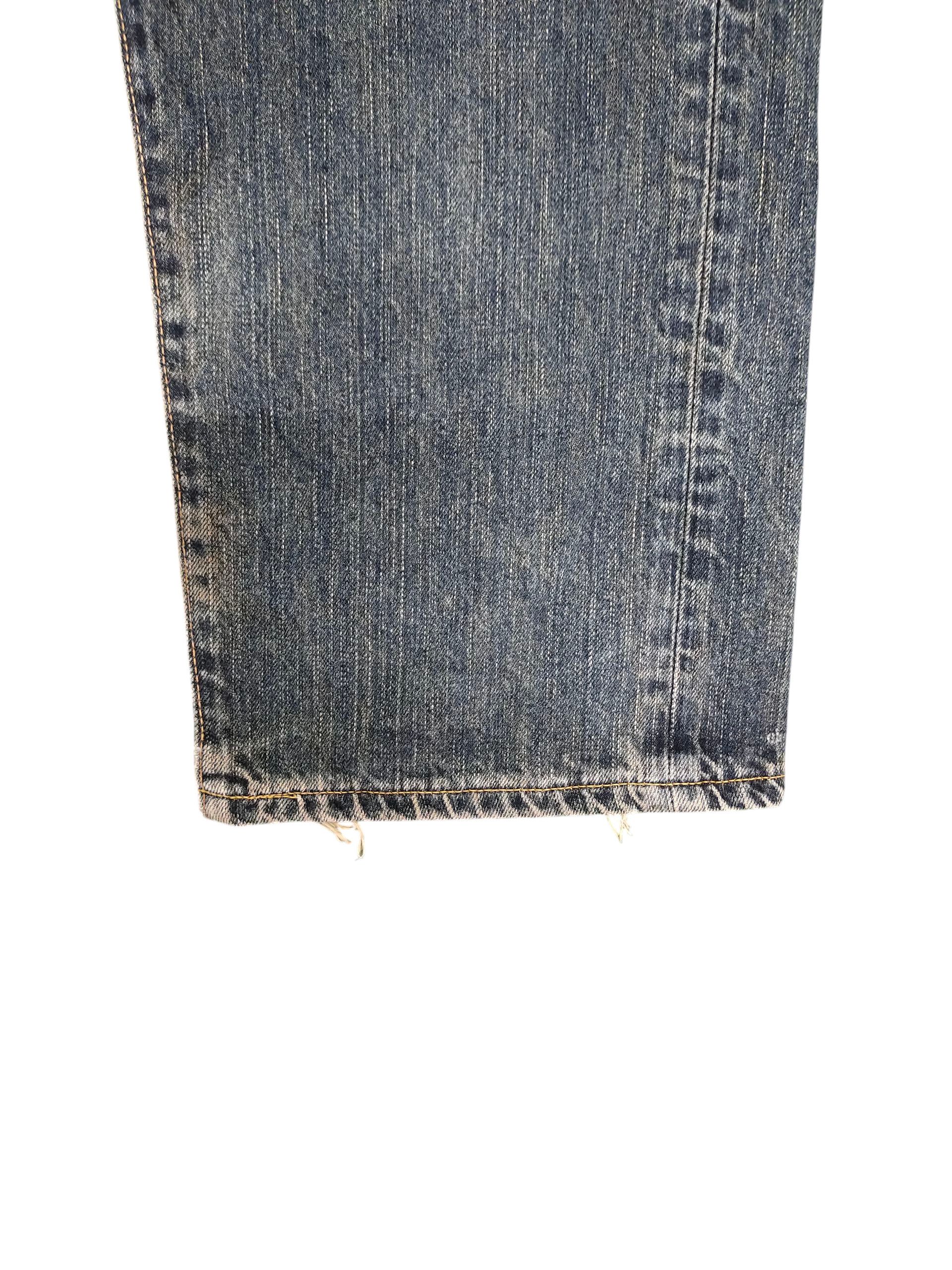 Comme des Garcons × Undercover Loose Jeans Edwin Xv 445 Clawmark Distress Denim Wide Leg Size US 32 / EU 48 - 5 Thumbnail