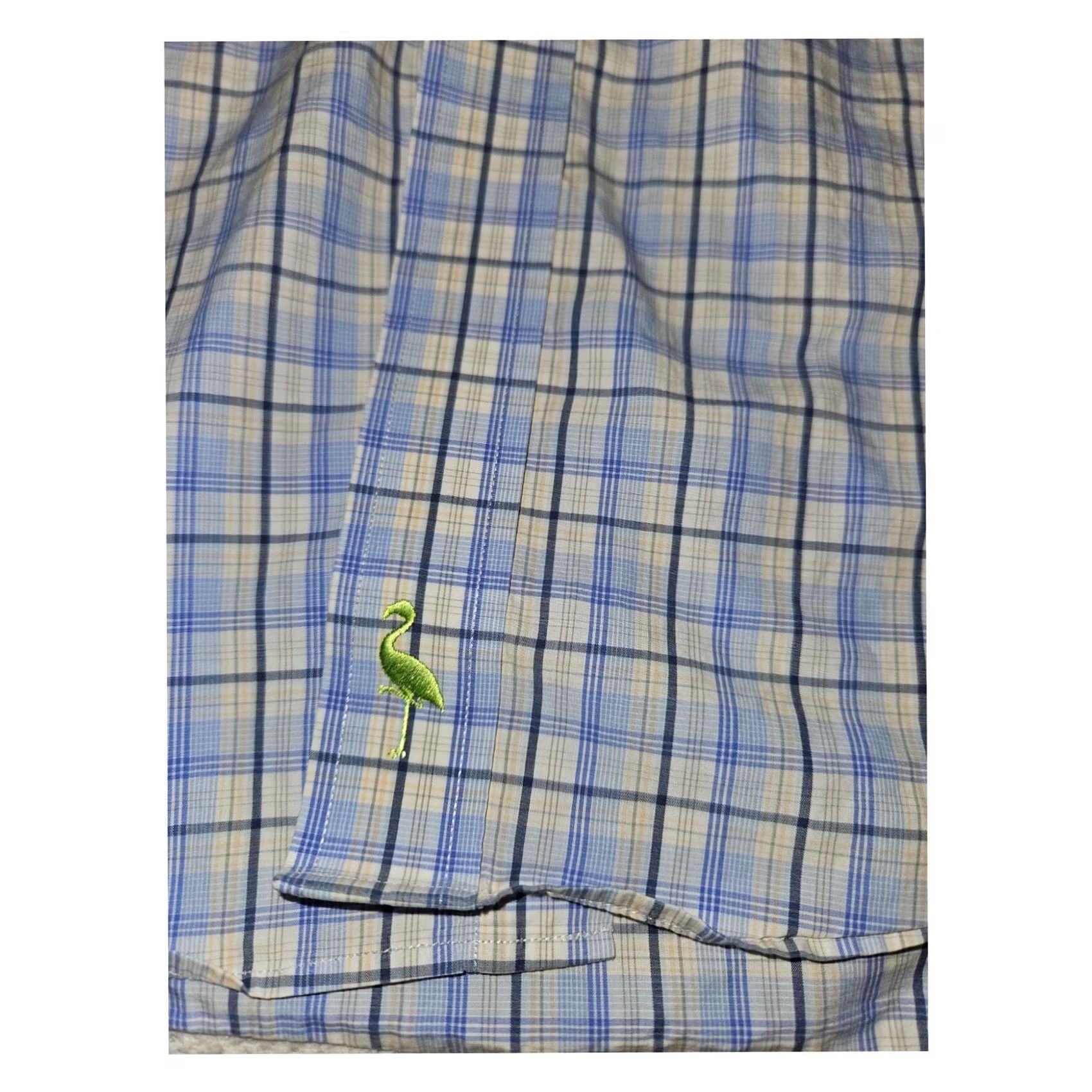 Tailorbyrd Tailorbyrd Button Up Shirt Men's Large Blue Tartan Check Casual Long Sleeve Size US L / EU 52-54 / 3 - 5 Thumbnail