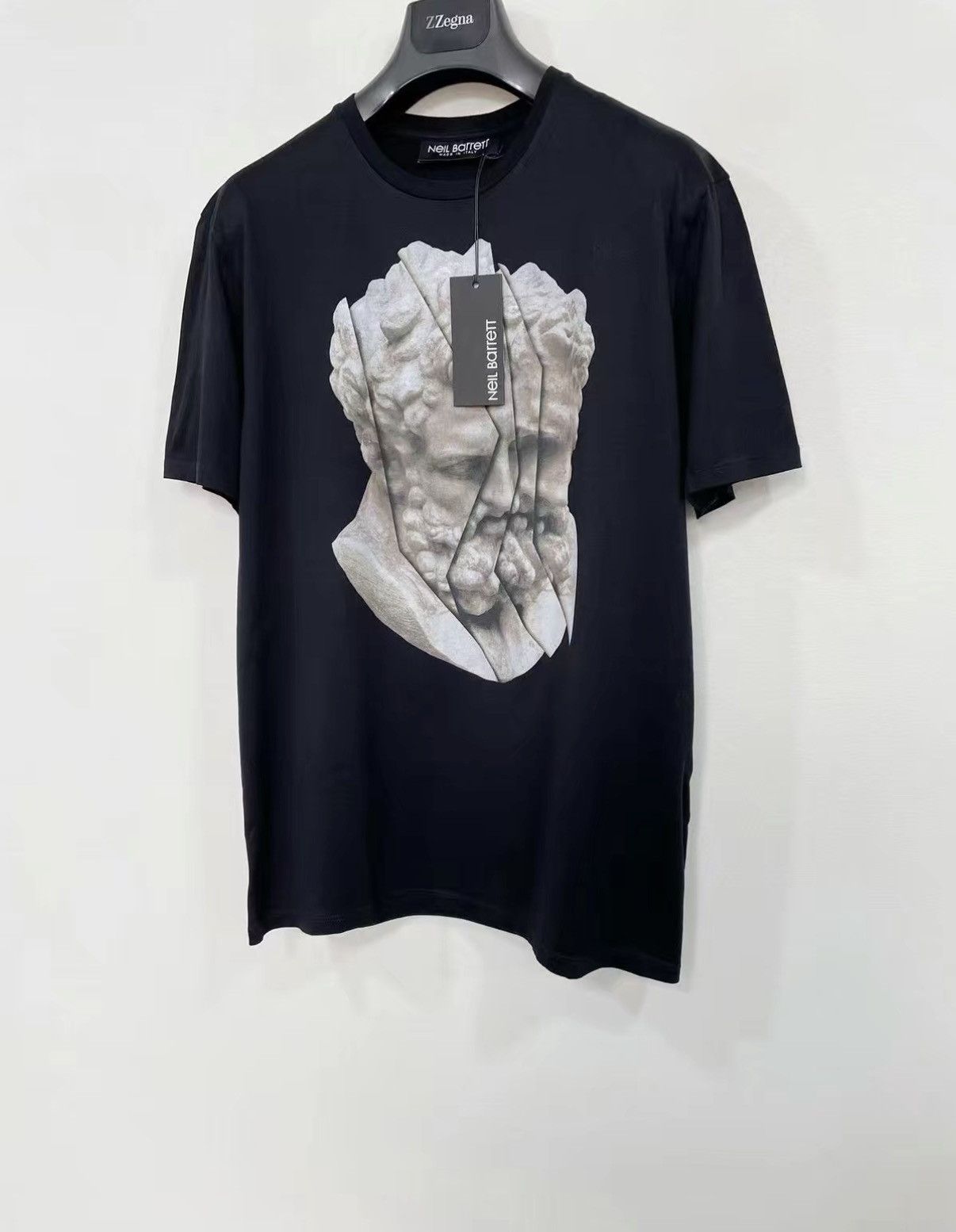 Neil Barrett Neil Barrett 100% Cotton Short Sleeve T-shirt J30 Size US XS / EU 42 / 0 - 2 Thumbnail