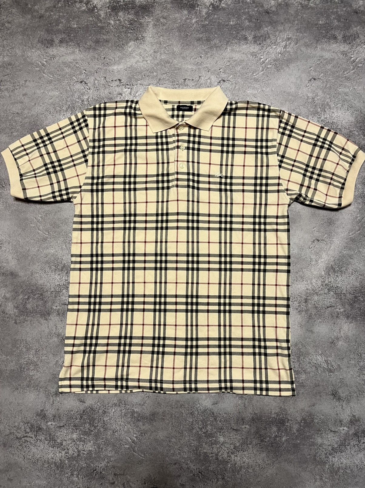 Burberry Burberry Nova Check polo Size US L / EU 52-54 / 3 - 1 Thumbnail