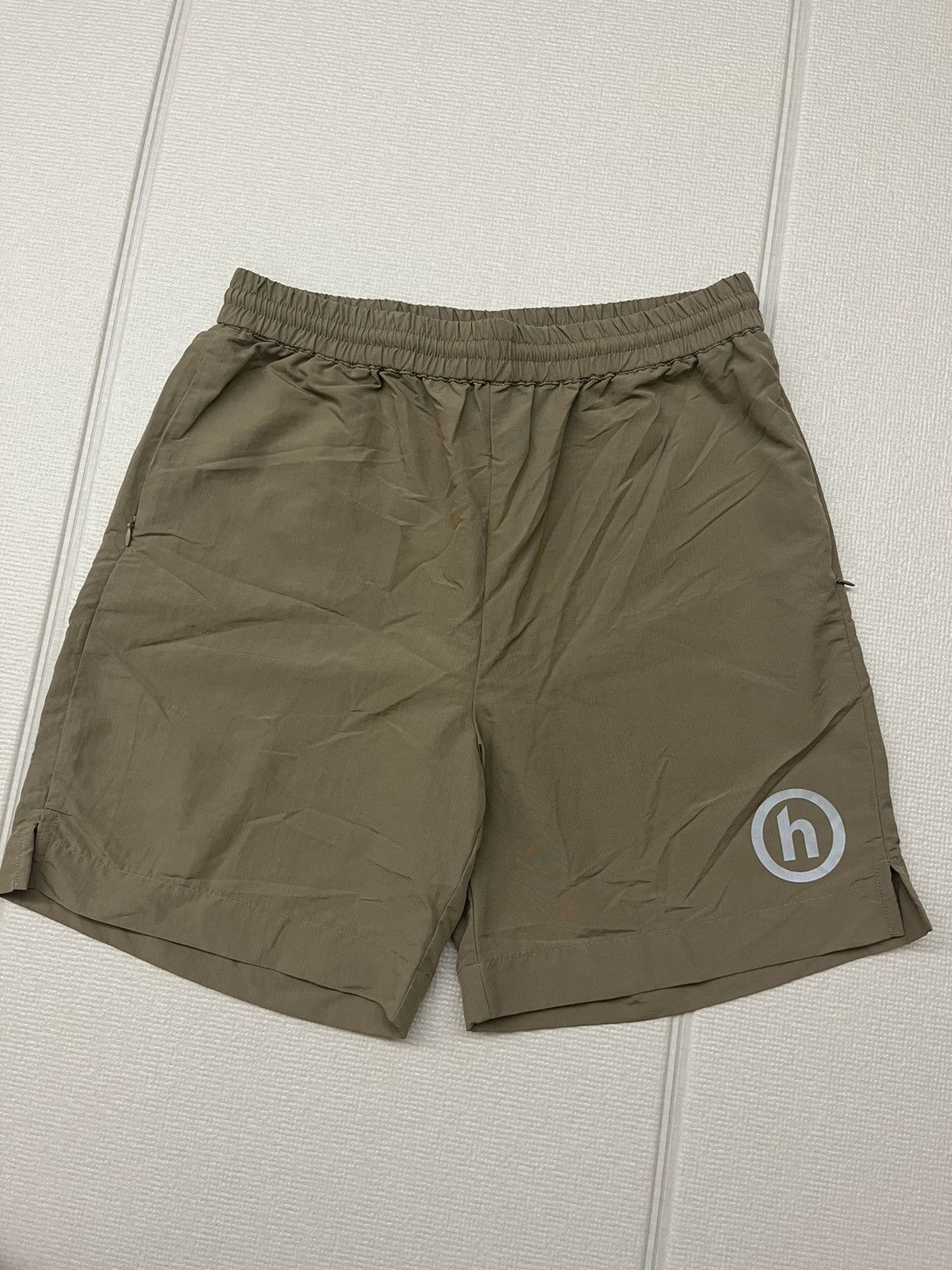 Designer HIDDEN Streetwear Hidden Ny Reflective 3M Logo Shorts nylon supreme stussy Grailed