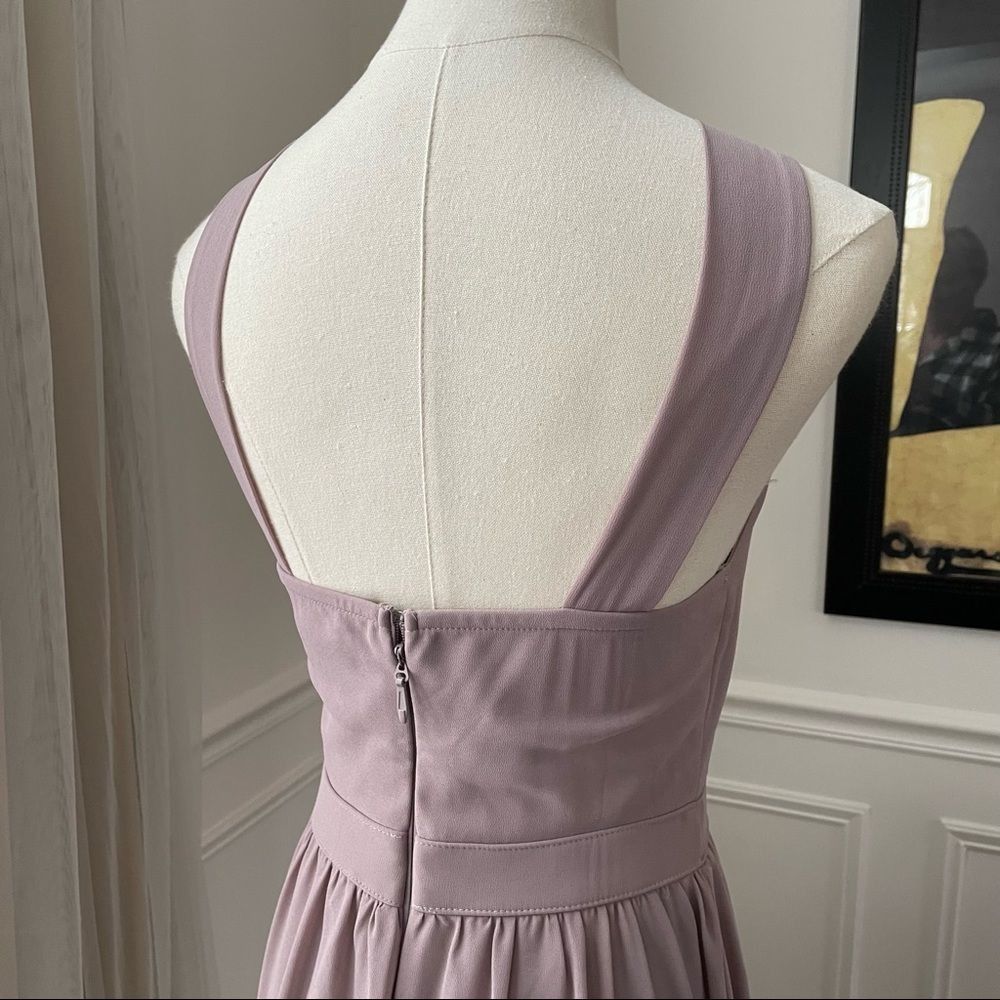 Other LuLu’s Air of Romance Dusty Lavendar Taupe Maxi Dress S Size S / US 4 / IT 40 - 3 Thumbnail