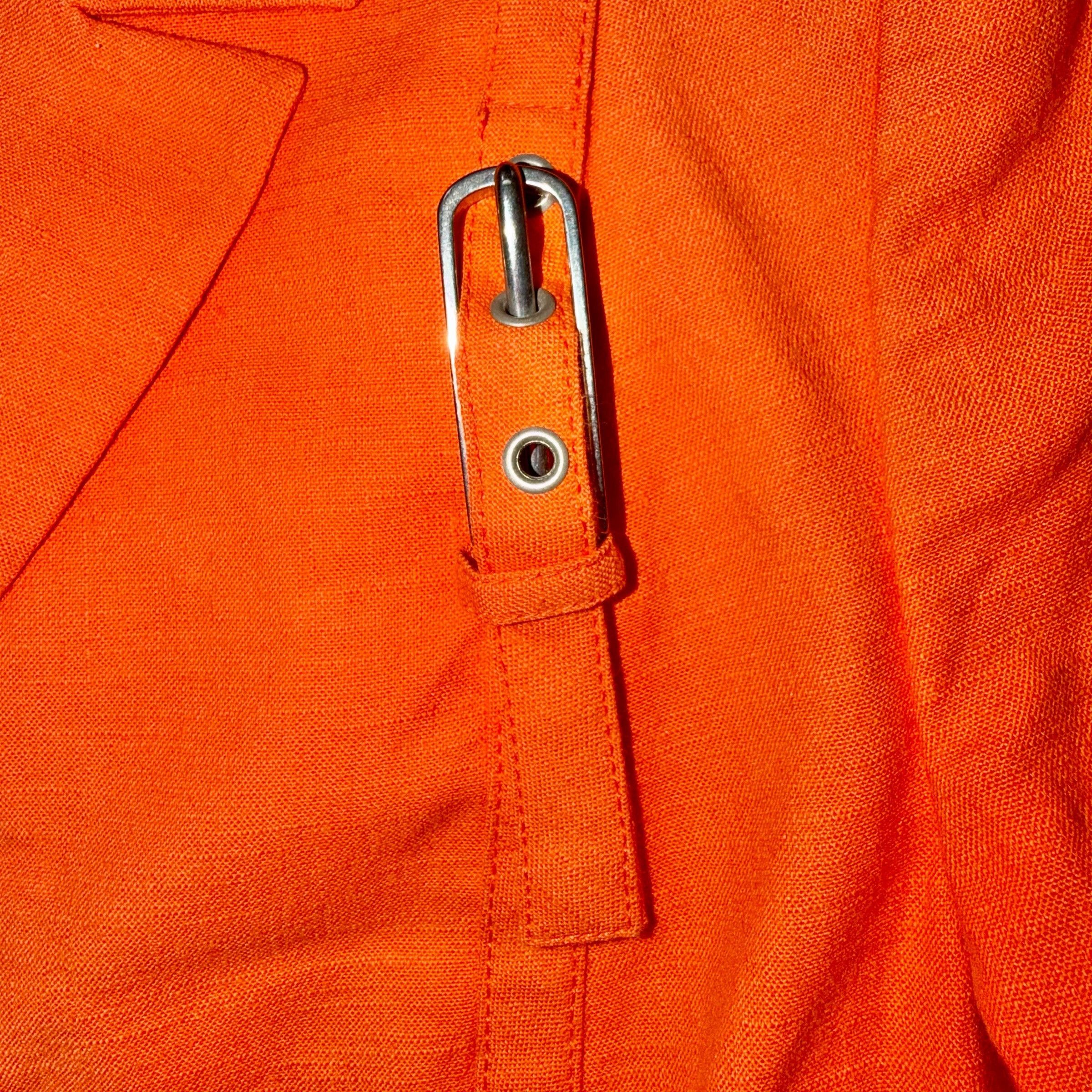Versace GIANNI VERSACE VINTAGE BONDAGE JACKET Size S / US 4 / IT 40 - 10 Thumbnail