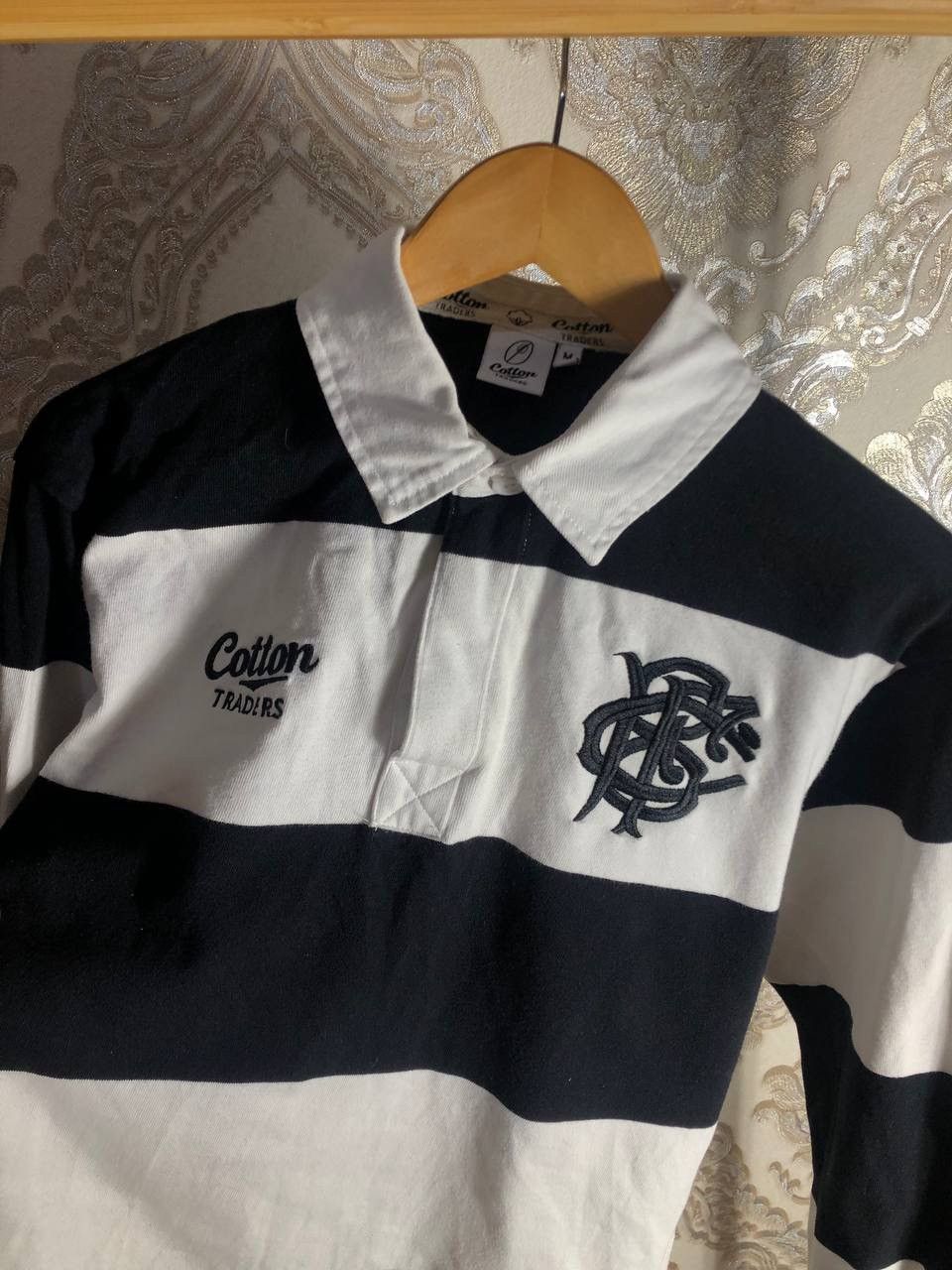 Cotton Traders VINTAGE COTTON TRADERS BARBARIANS RUGBY JERSEY RETRO Y2K 90s Size US L / EU 52-54 / 3 - 4 Thumbnail