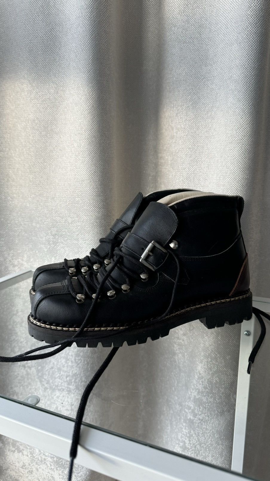 Vintage Stockerpoint boots leather like new rock avant Garde Size US 9 / IT 39 - 4 Thumbnail