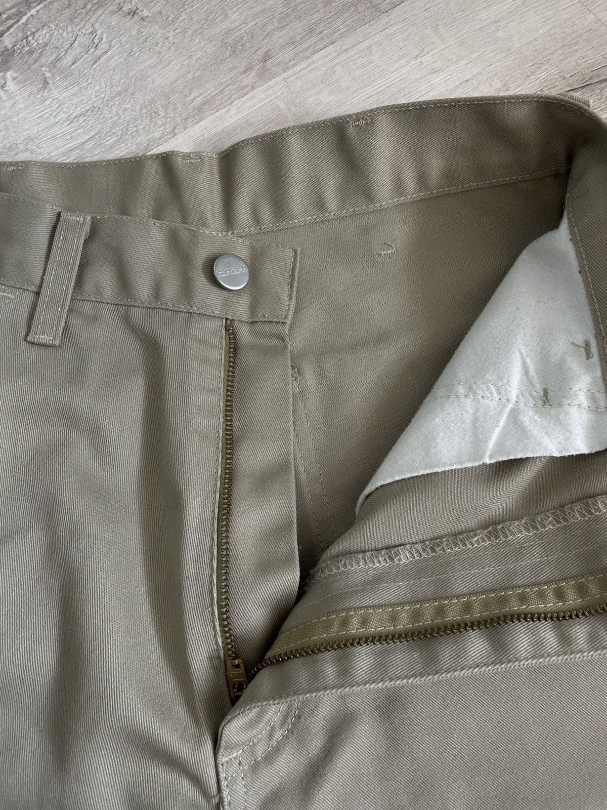 Carhartt × Vintage Vintage Carhartt Simple Bermuda Shorts With Logo Y2k Workwea Size 27" / US 4 / IT 40 - 6 Thumbnail