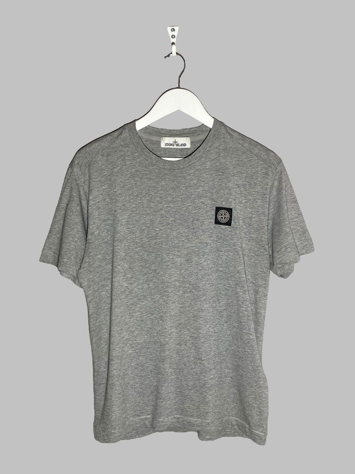 Stone Island STONE ISLAND PATCH TEE GREY ITALIAN STREETWEAR HEAT Size US S / EU 44-46 / 1 - 1 Thumbnail