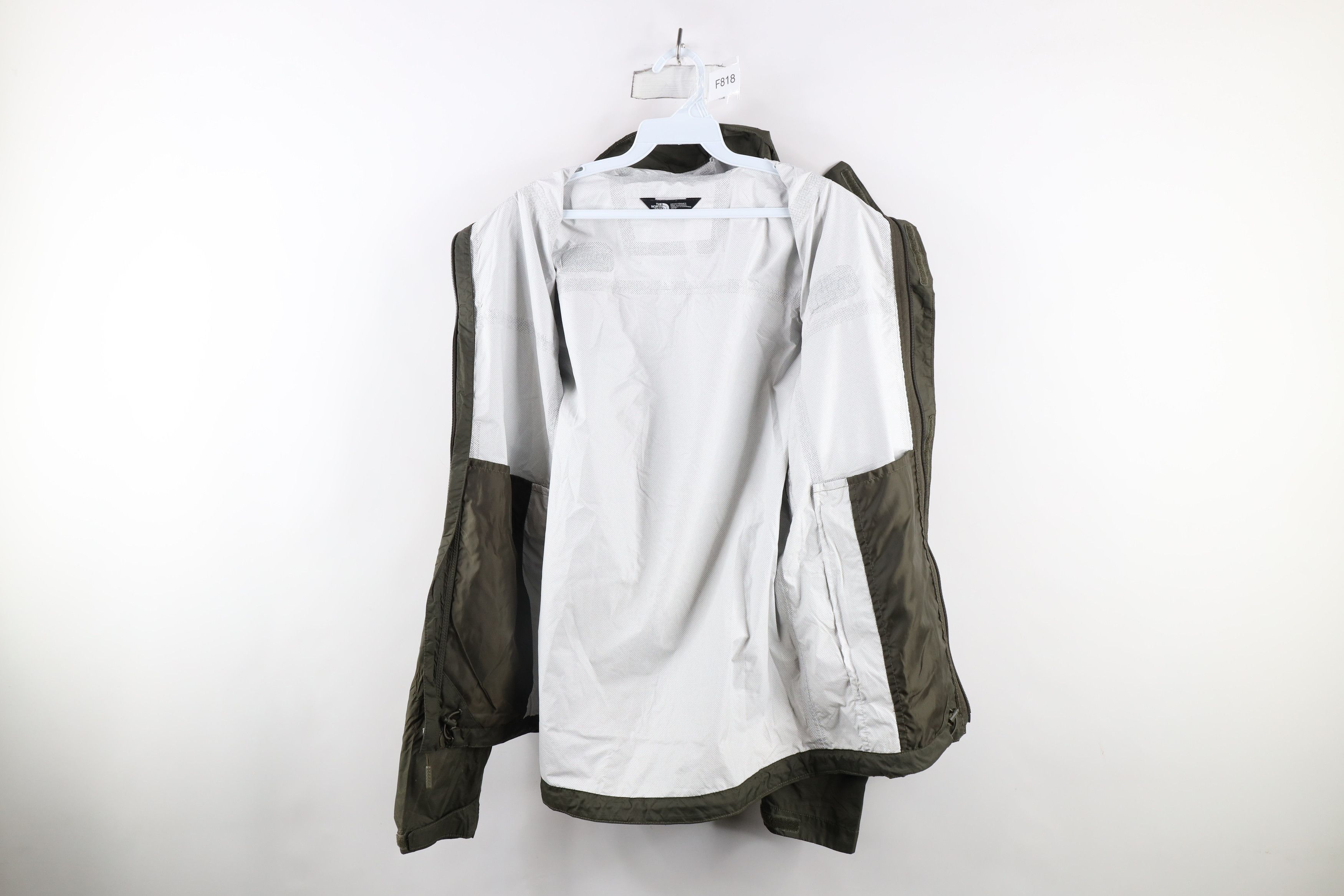 The North Face × Vintage The North Face DryVent Waterproof Hooded Rain Jacket Green Size US XS / EU 42 / 0 - 9 Thumbnail