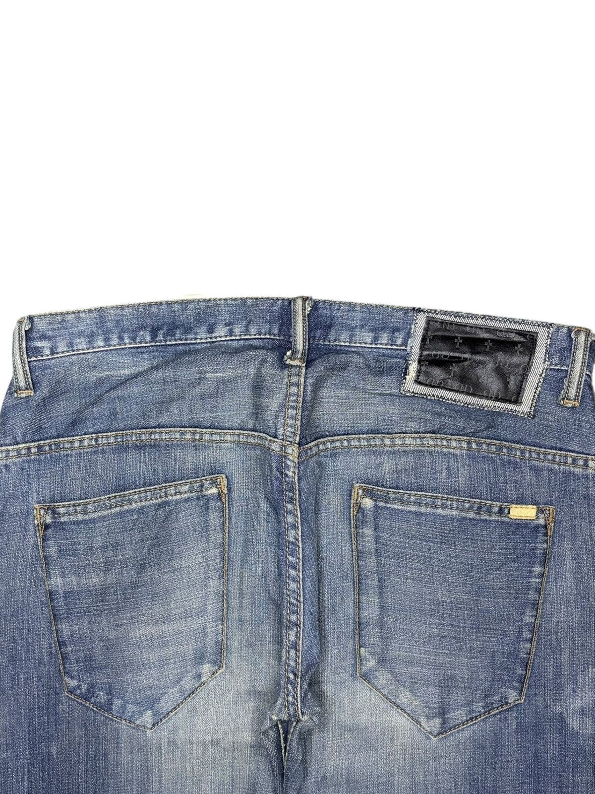 Diesel Vintage Japanese Brand Mud Wash Distressed Jeans Size US 32 / EU 48 - 4 Thumbnail