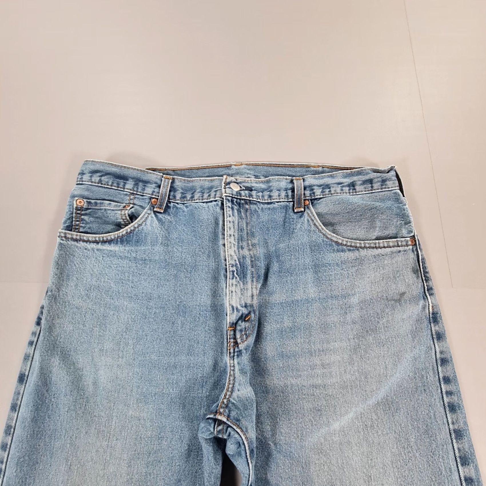 Levi's Levi's 517 Jeans Mens Blue W40 L32 Bootcut Denim Zip Fly 5-Pocket Regular Vintage Size US 40 / EU 56 - 2 Thumbnail