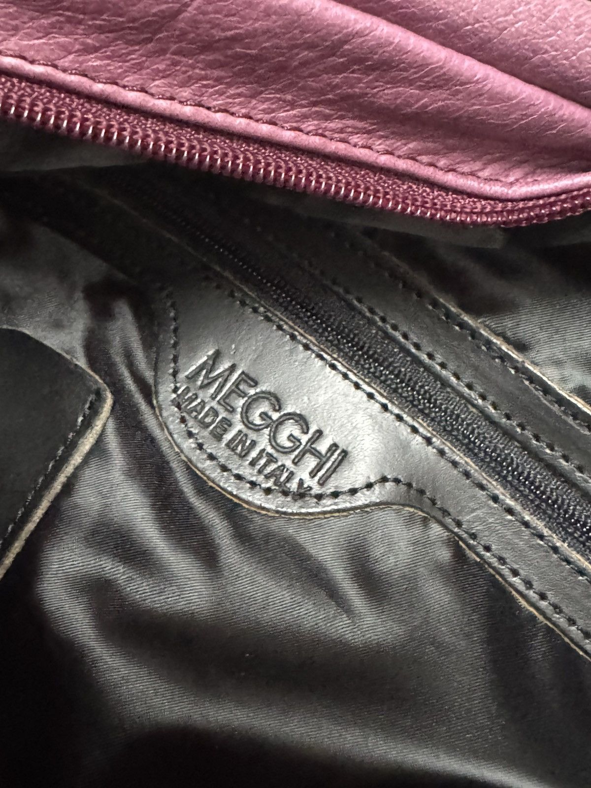 Leather MEGGHI FULL LEATHER MADE IN ITALY SHOULDER BAG Size ONE SIZE - 9 Thumbnail