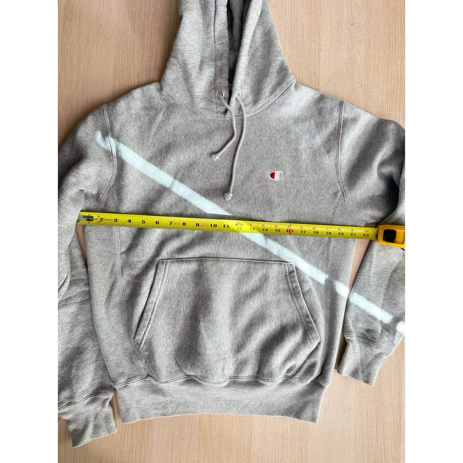 Champion Champion Reverse Weave Grey Hoodie - Size M - Mint Size US M / EU 48-50 / 2 - 3 Thumbnail