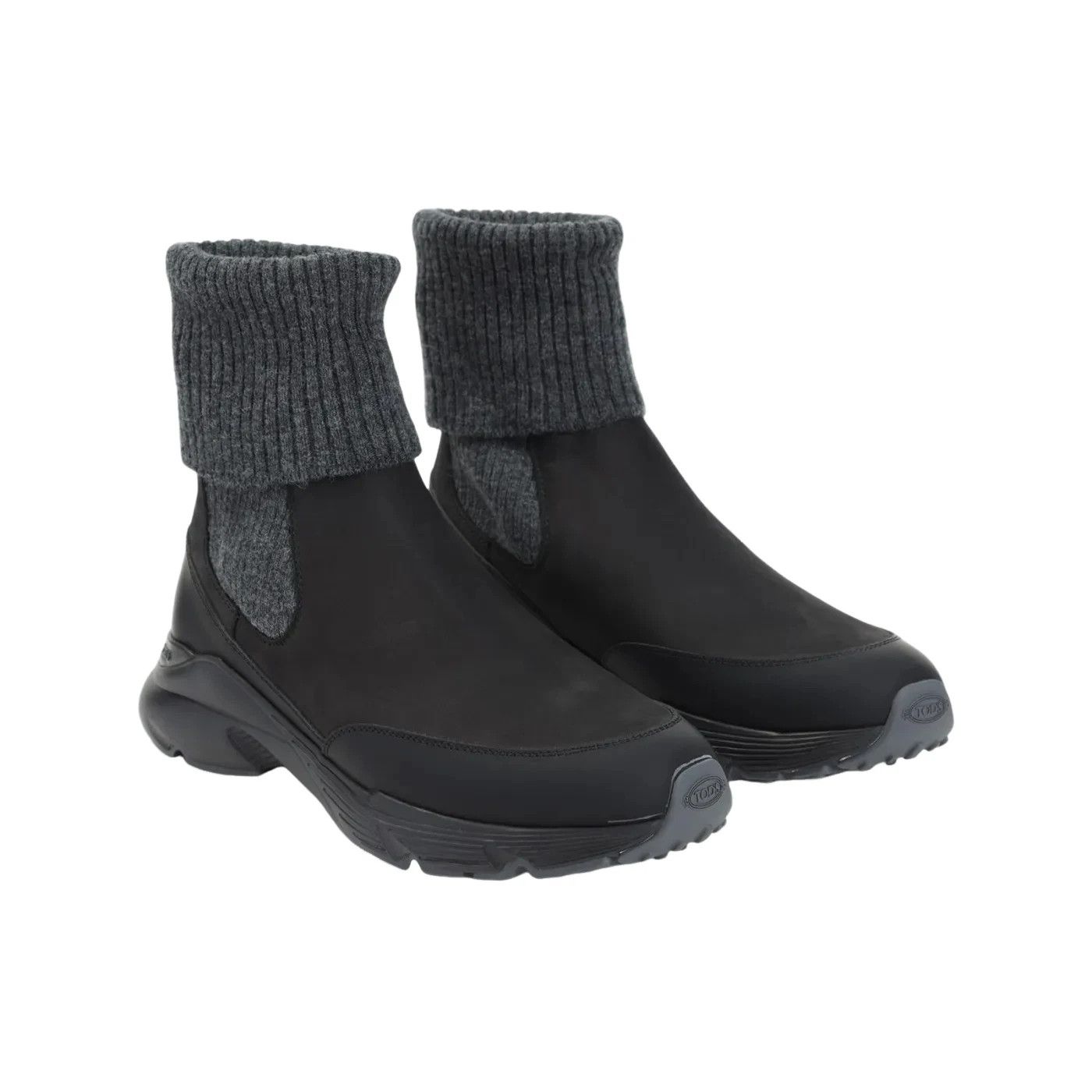 TOD'S Black Suede Women's Sneakers New & Authentic