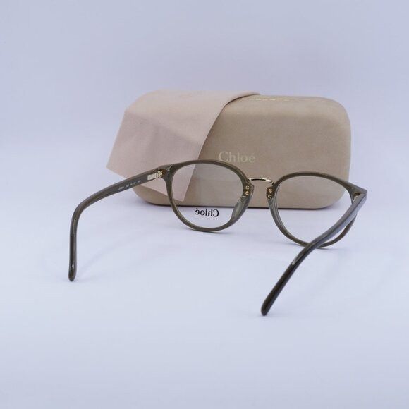 Chloe Chloe CE2666 303 Khaki Eyeglasses 52mm Size ONE SIZE - 9 Thumbnail