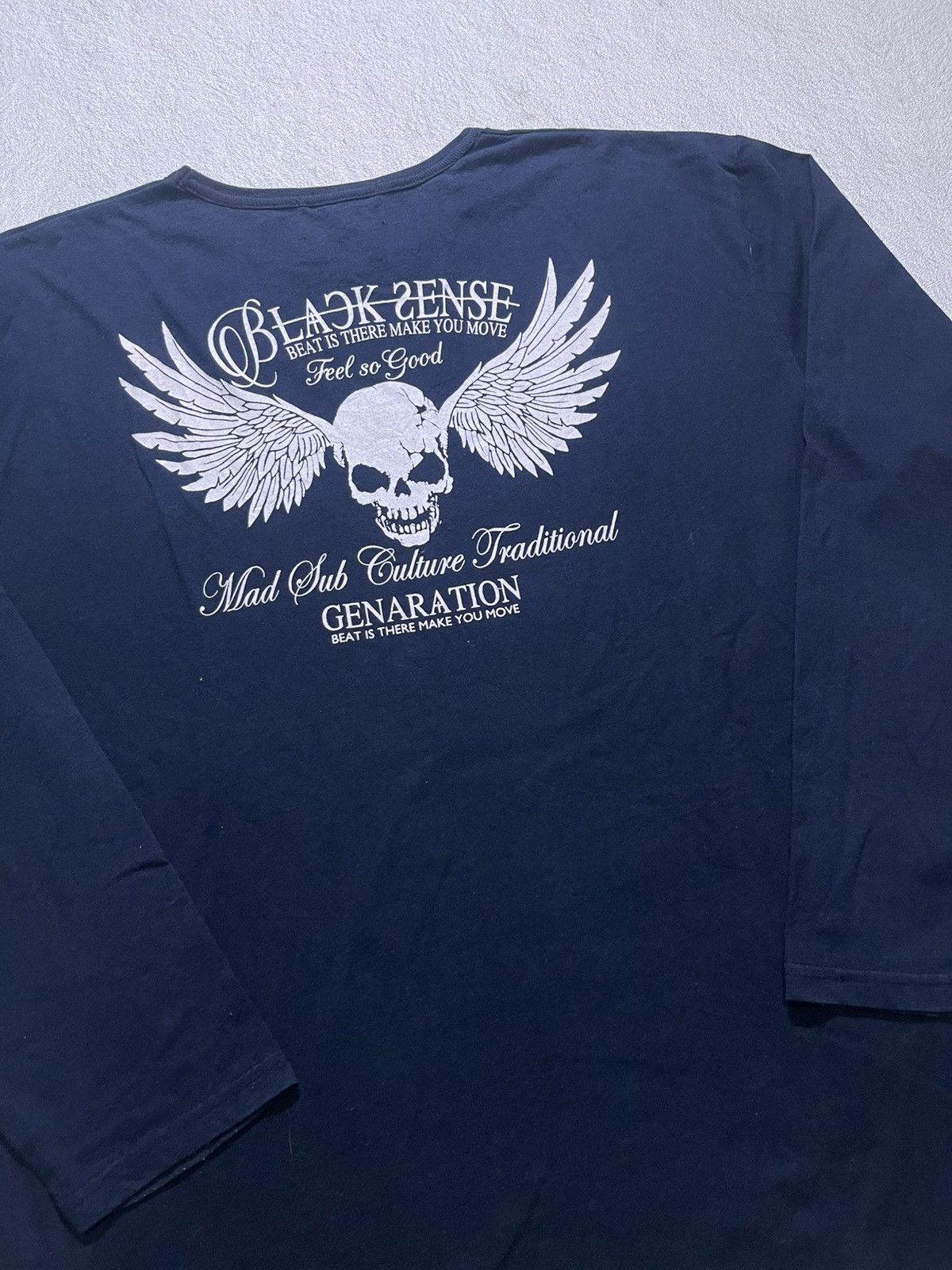 Hysteric Glamour Y2K BLACK SENSE long sleeve tshirt Size US XL / EU 56 / 4 - 2 Thumbnail