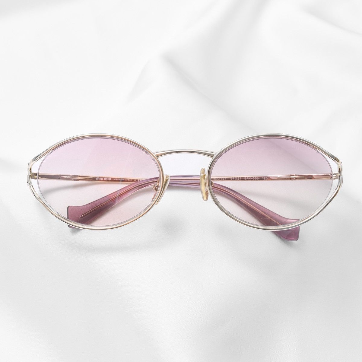 Miu Miu MIU MIU 0MU 52YS 5AK06S SUNGLASSES Size ONE SIZE - 6 Thumbnail