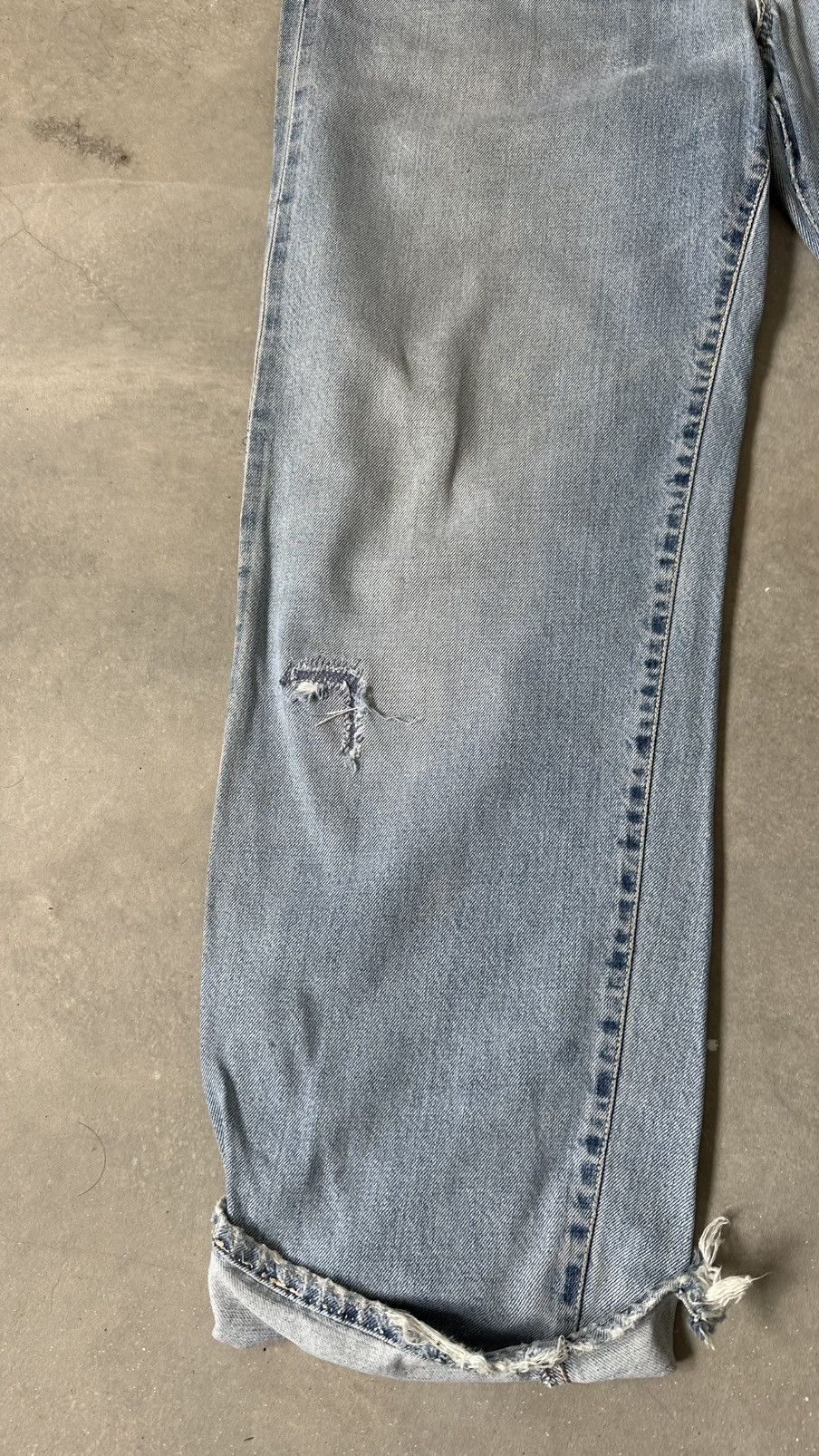 Spellbound VINTAGE LEVIS BUTTON SPELLBOUND DISTRESSED SELVEDGE PANT Size US 34 / EU 50 - 2 Thumbnail