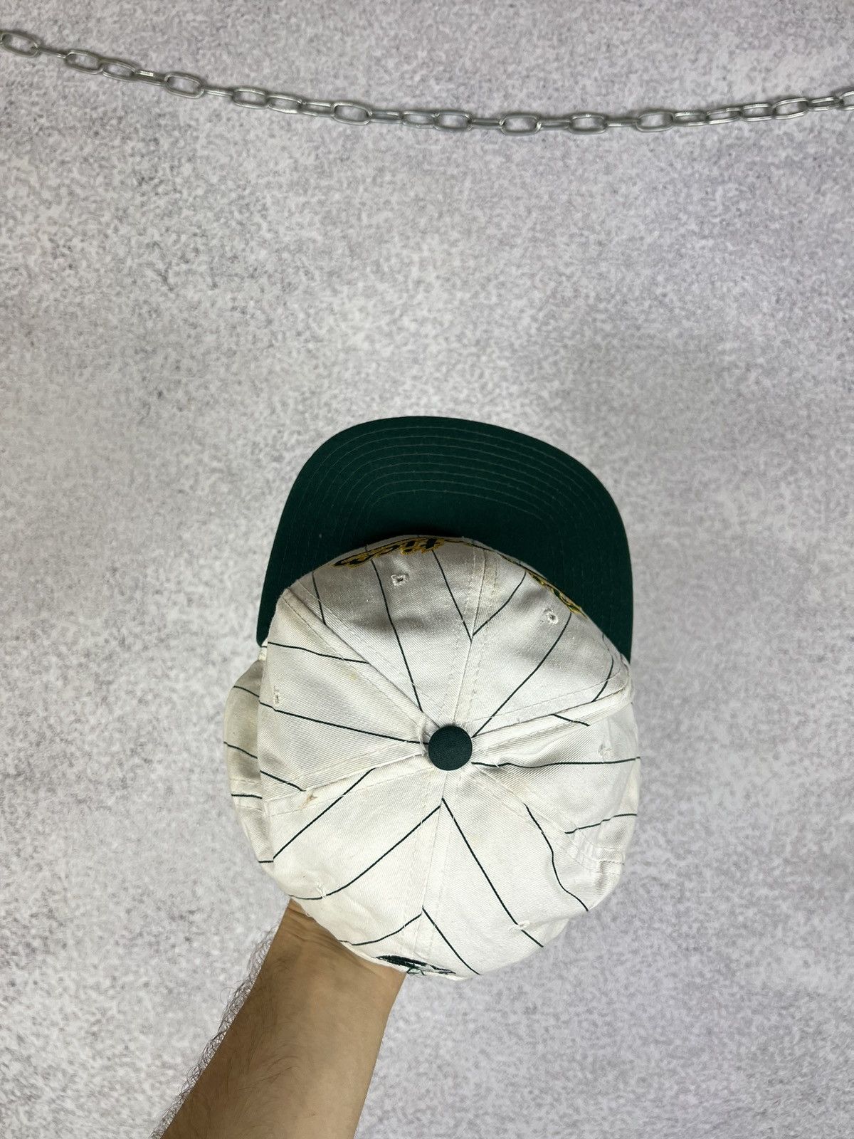 Starter Rare!Vintage Oakland Athletics Starter 90s Cap SnapBack Hat Size ONE SIZE - 5 Thumbnail