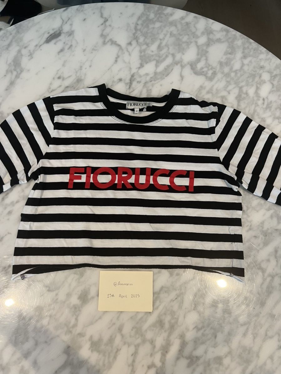 Fiorucci Striped long sleeve tshirt Size M / US 6-8 / IT 42-44 - 1 Thumbnail