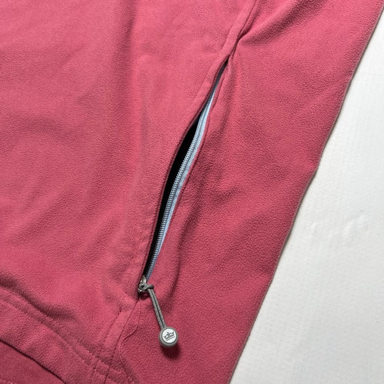 Peter Millar Peter Millar Surge Soft Shield Half Zip Salmon Pink Size M Size US M / EU 48-50 / 2 - 11 Thumbnail