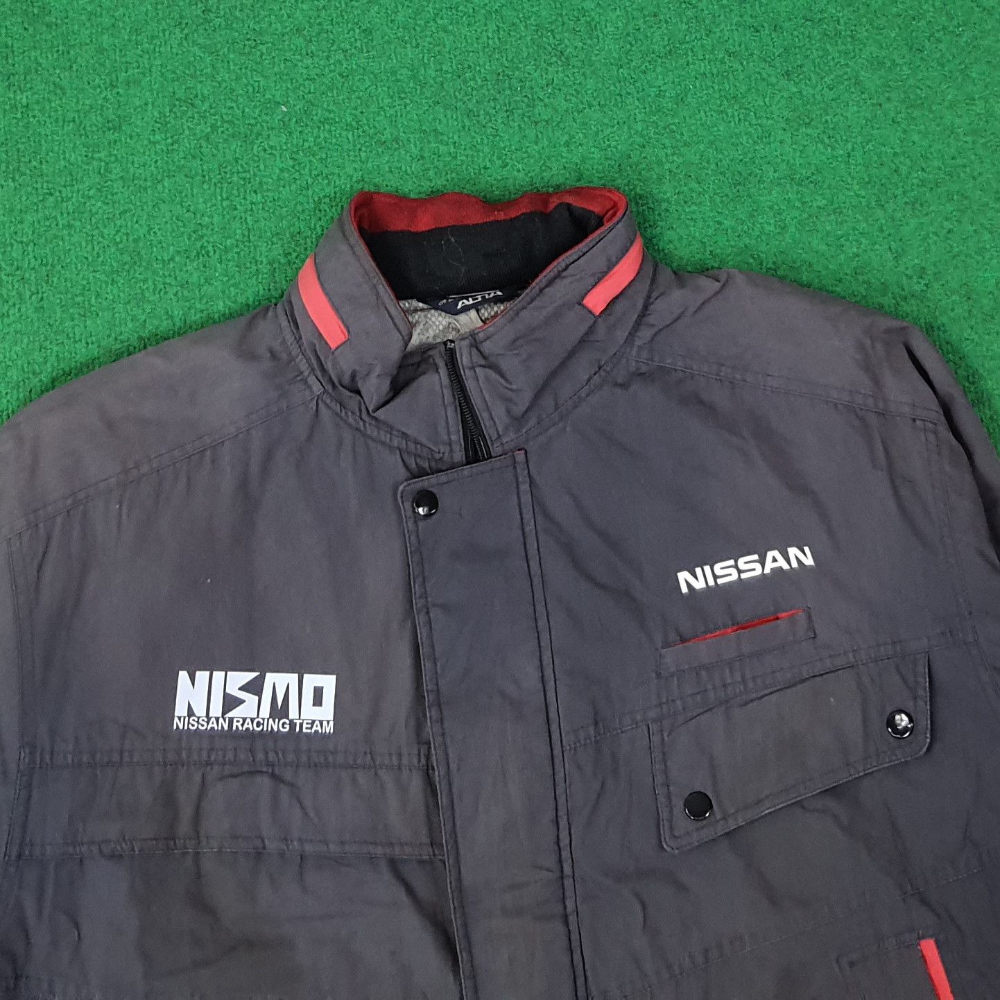 Japanese Brand Vintage Nissan Racing Custom Nismo Logo Jacket C264N16 Size US XL / EU 56 / 4 - 4 Thumbnail