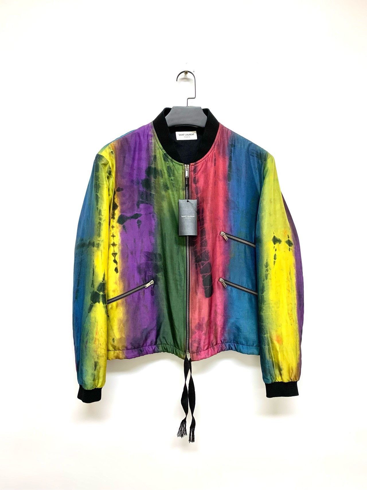 Saint Laurent Paris Saint laurent Mulberry silk jacket coat inside and outside Size US XL / EU 56 / 4 - 1 Thumbnail