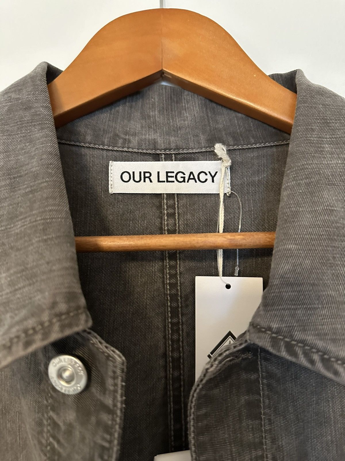 Our Legacy Our Legacy Cut Rebirth Jacket Olive Pigment Size US M / EU 48-50 / 2 - 2 Thumbnail