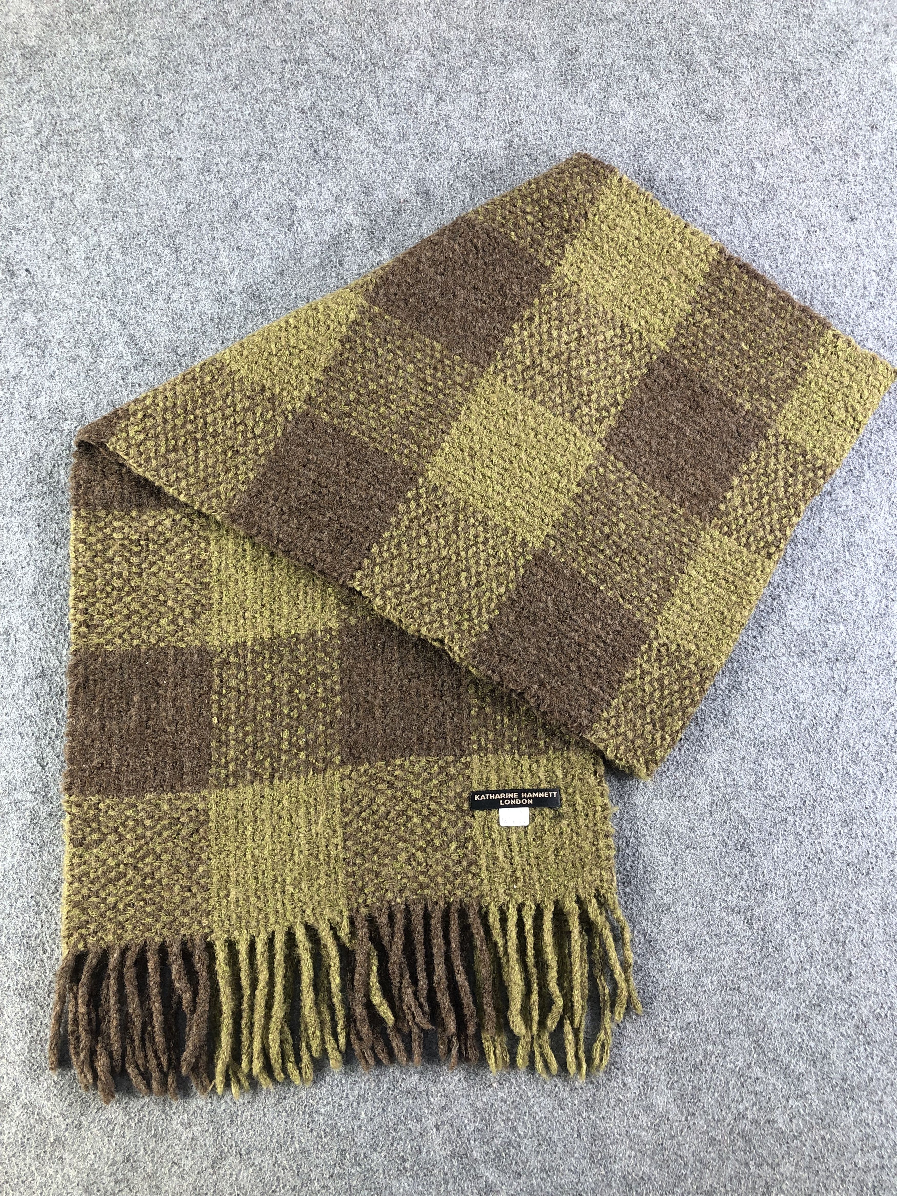 Katharine Hamnett London × Vintage Katharine Hamnett Scarf / Muffler / Neckwear Size ONE SIZE - 5 Thumbnail
